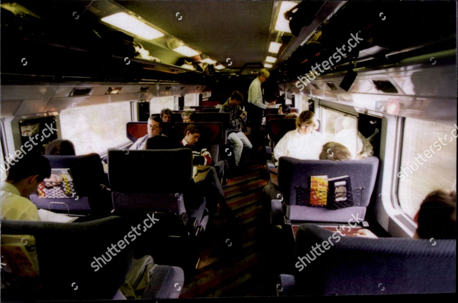 Channel Tunnel Railway Train Passengers Travel Paris Editorial Stock Photo Stock Image Shutterstock