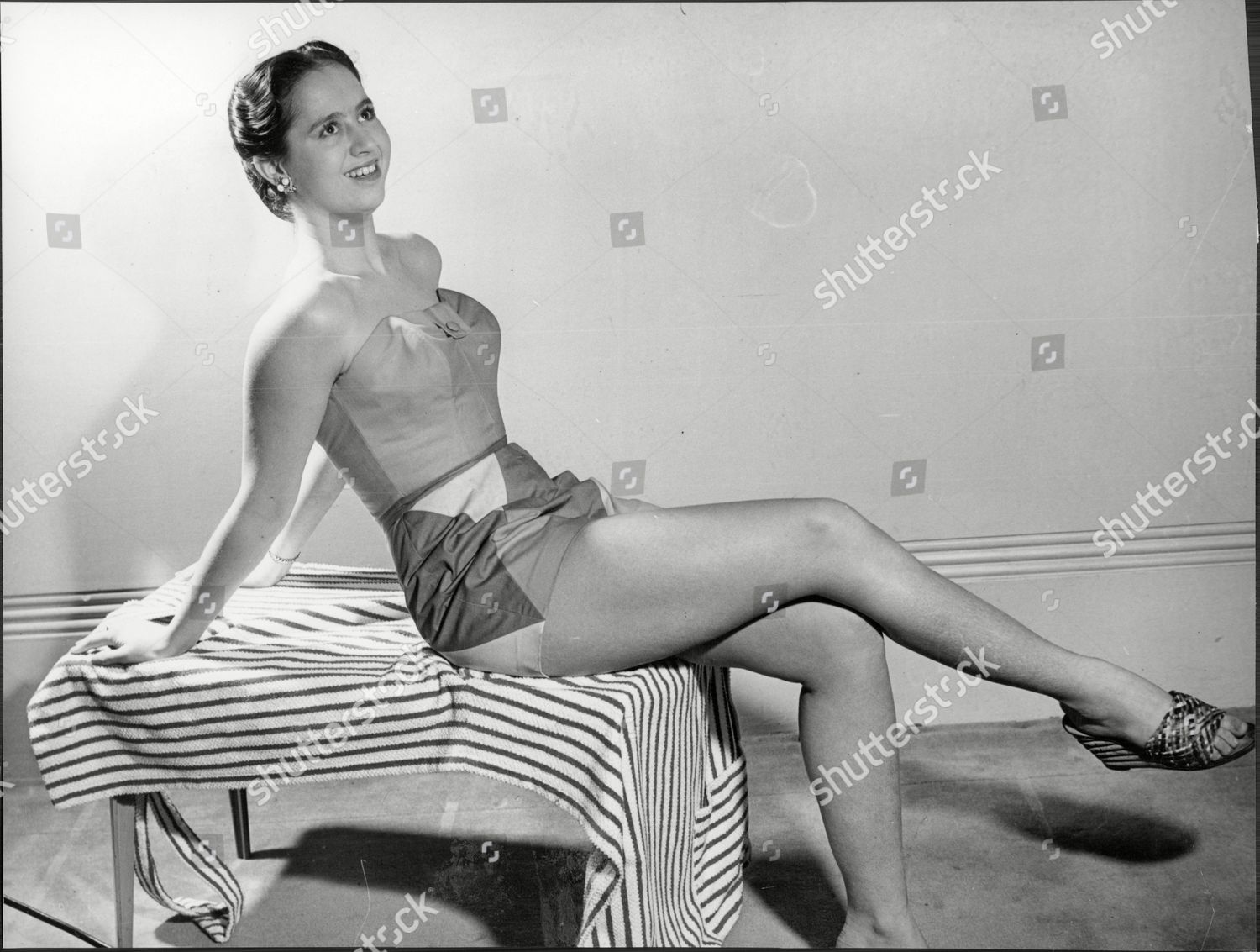 Figure Skater Fashion Model Yvonne Sugden Editorial Stock Photo Stock