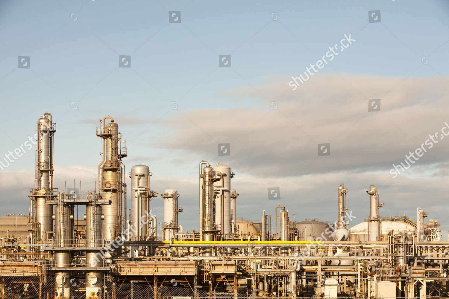 Flotta Oil Terminal On Island Flotta Editorial Stock Photo - Stock ...