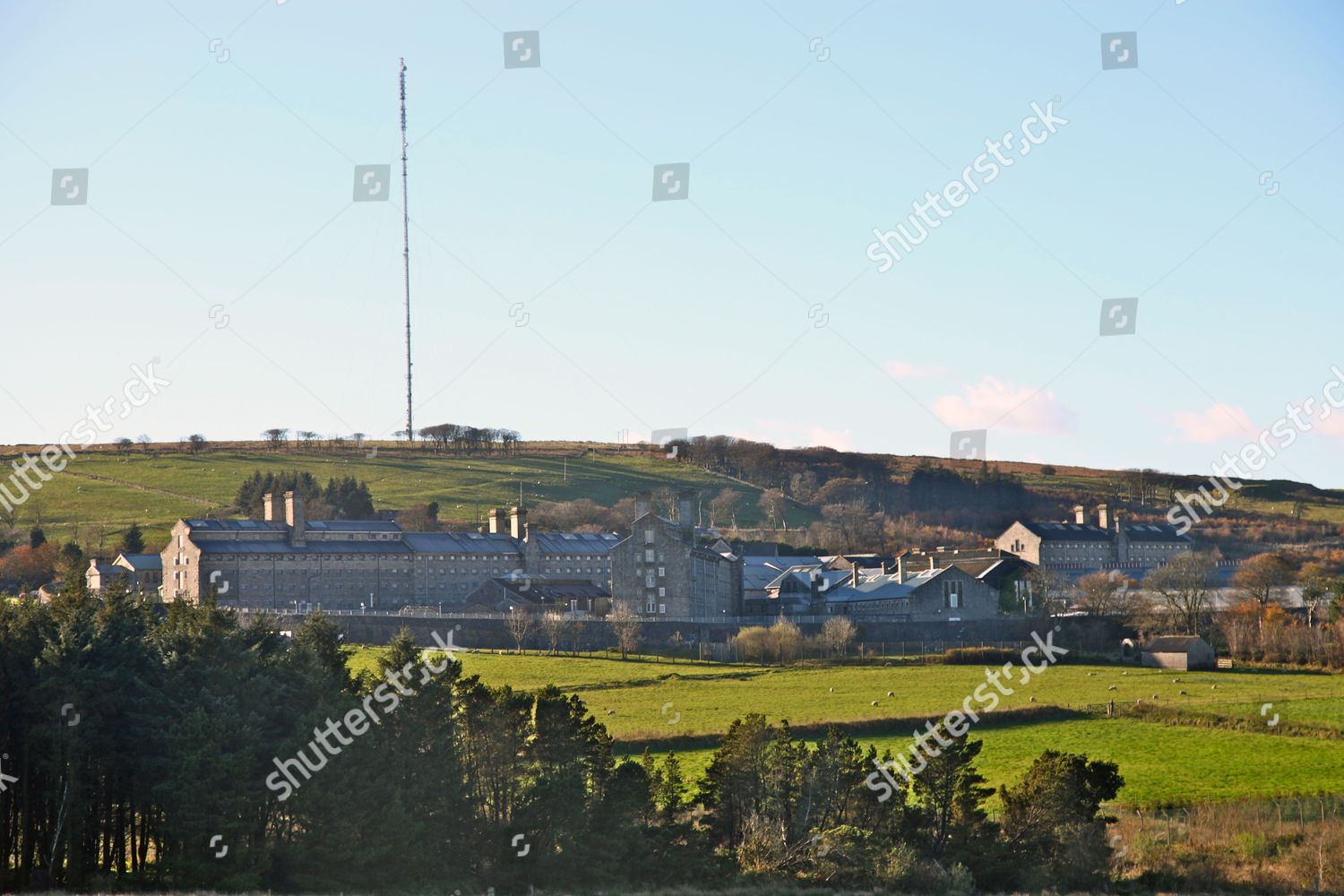 Dartmoor Prison Princetown Middle Dartmoor Near Editorial Stock Photo
