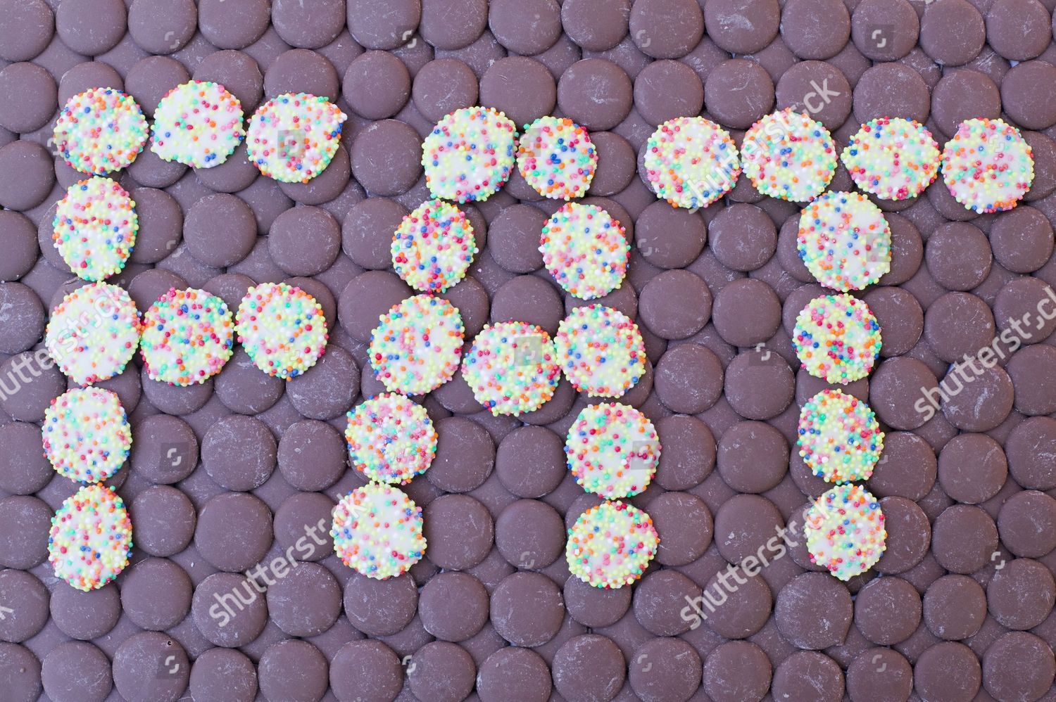 Chocolates Spelling Word Fat Editorial Stock Photo Stock Image