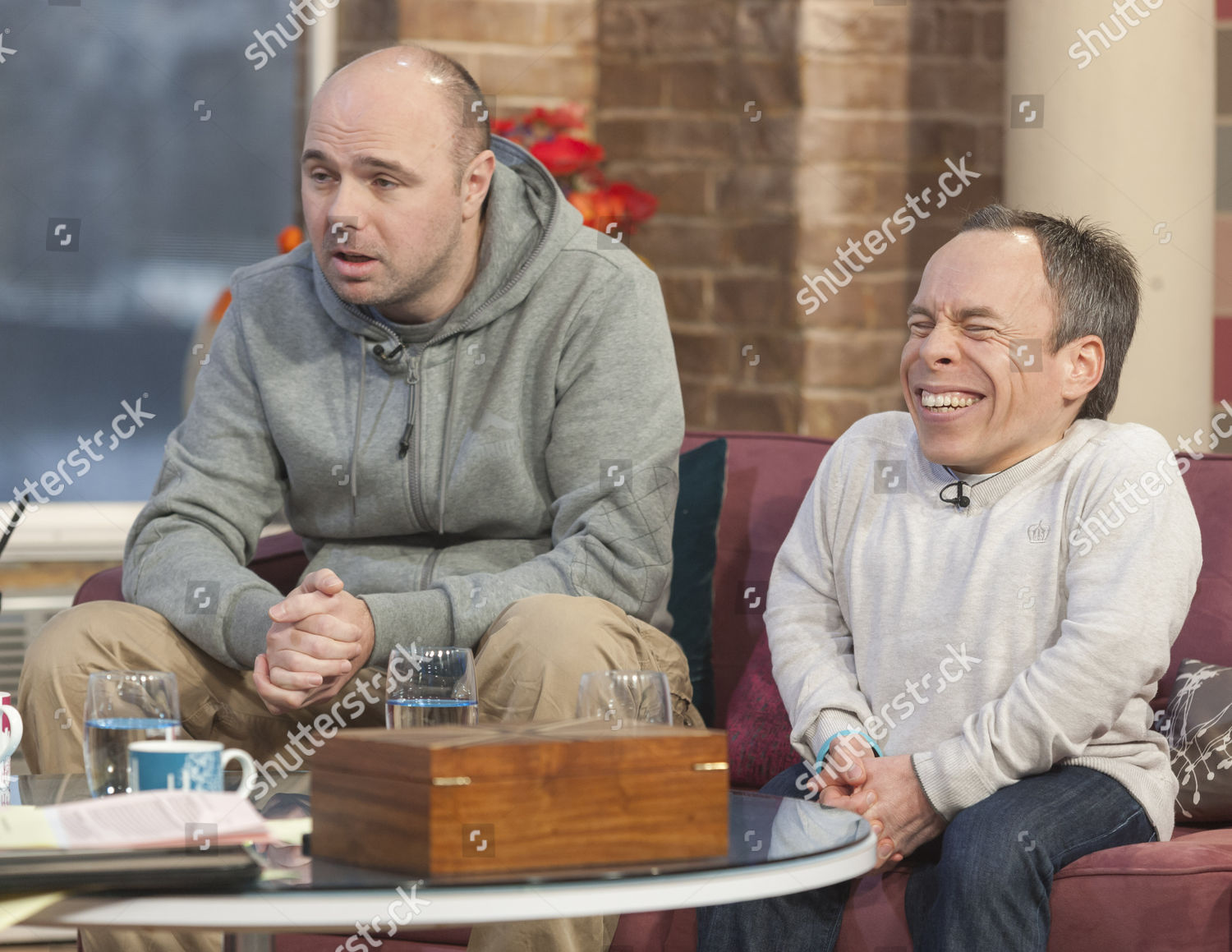 Karl Pilkington Warwick Davis Editorial Stock Photo - Stock Image