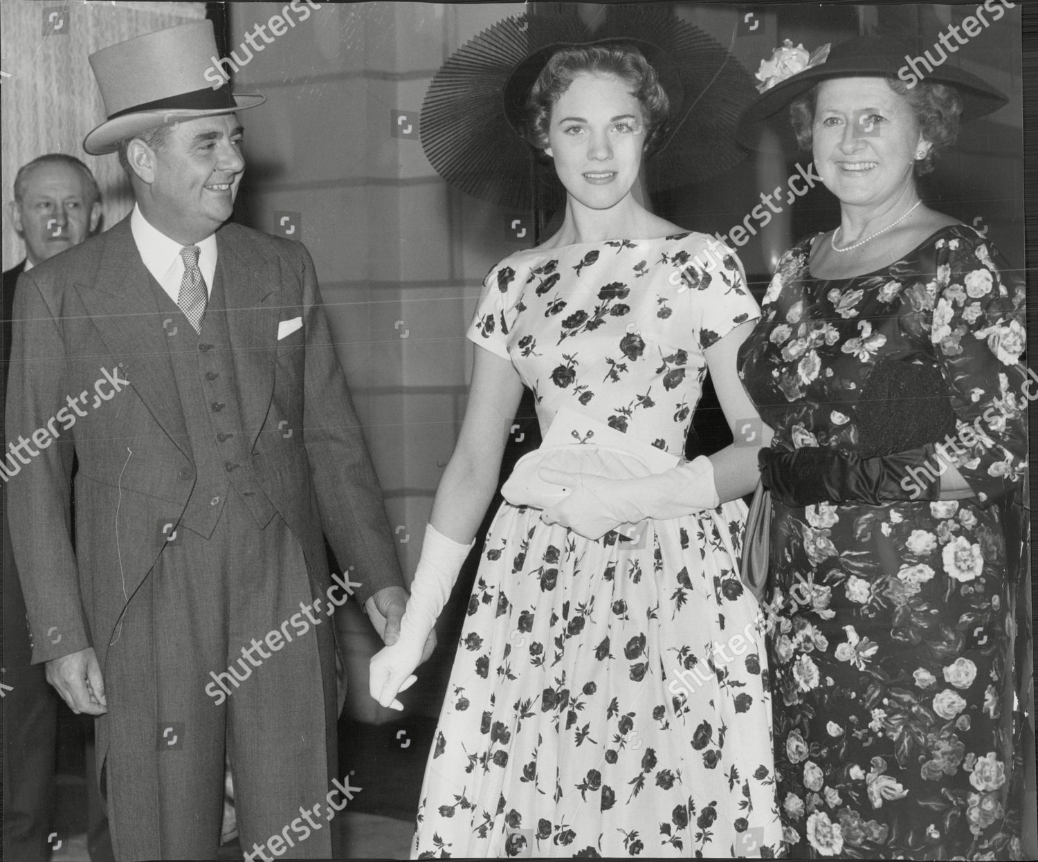 Impresario Sir Emile Littler Wife Actress Editorial Stock Photo - Stock ...