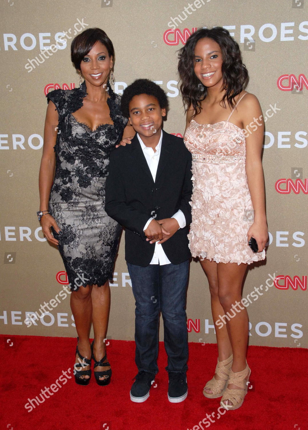 Holly Robinson Peete Son Robinson James Editorial Stock Photo - Stock ...