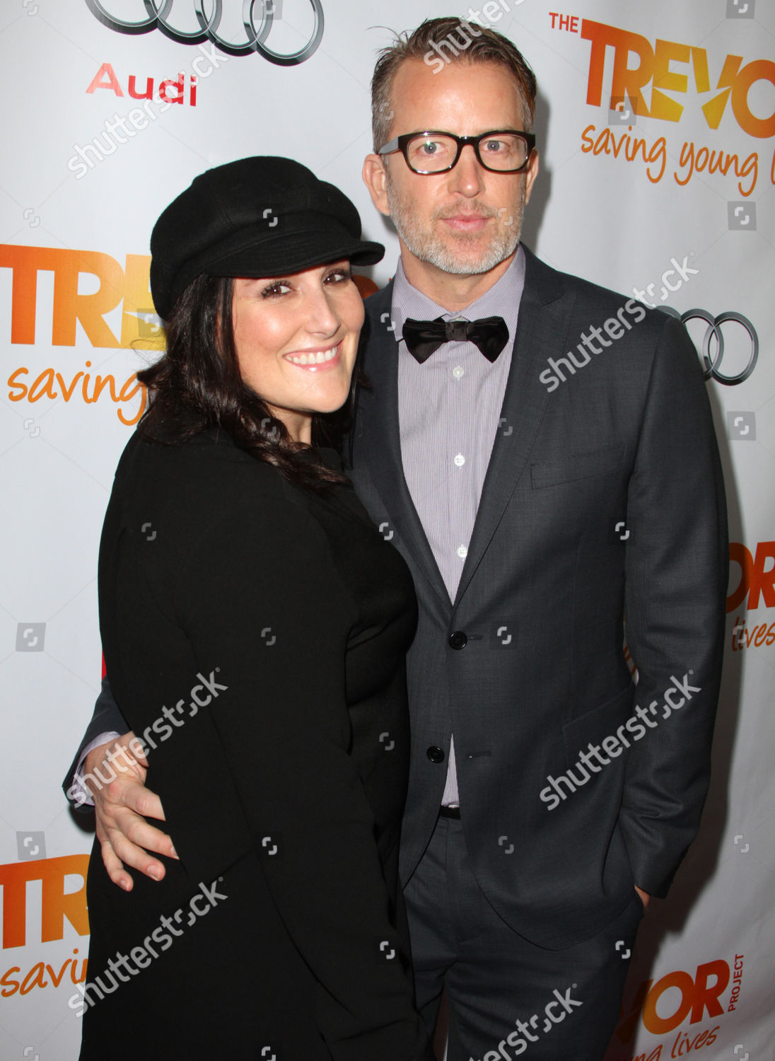 Ricki Lake Husband Christian Evans Editorial Stock Photo - Stock Image