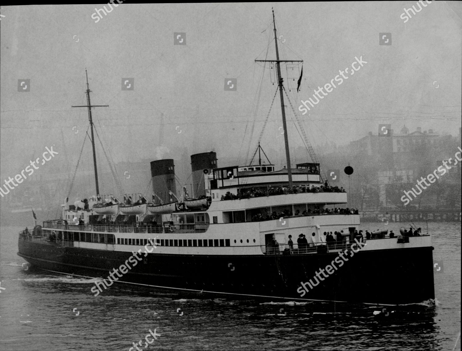 Belgian Mail Steamer Prince Charles Which Editorial Stock Photo Stock