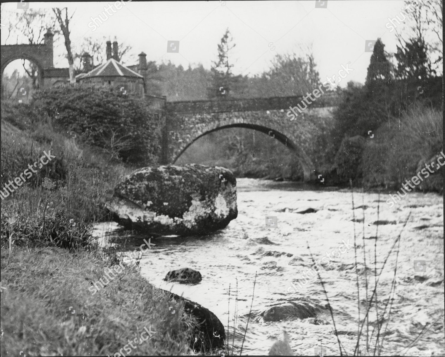 Cortachy Castle Showing Devils Gate Cortachy Editorial Stock Photo ...