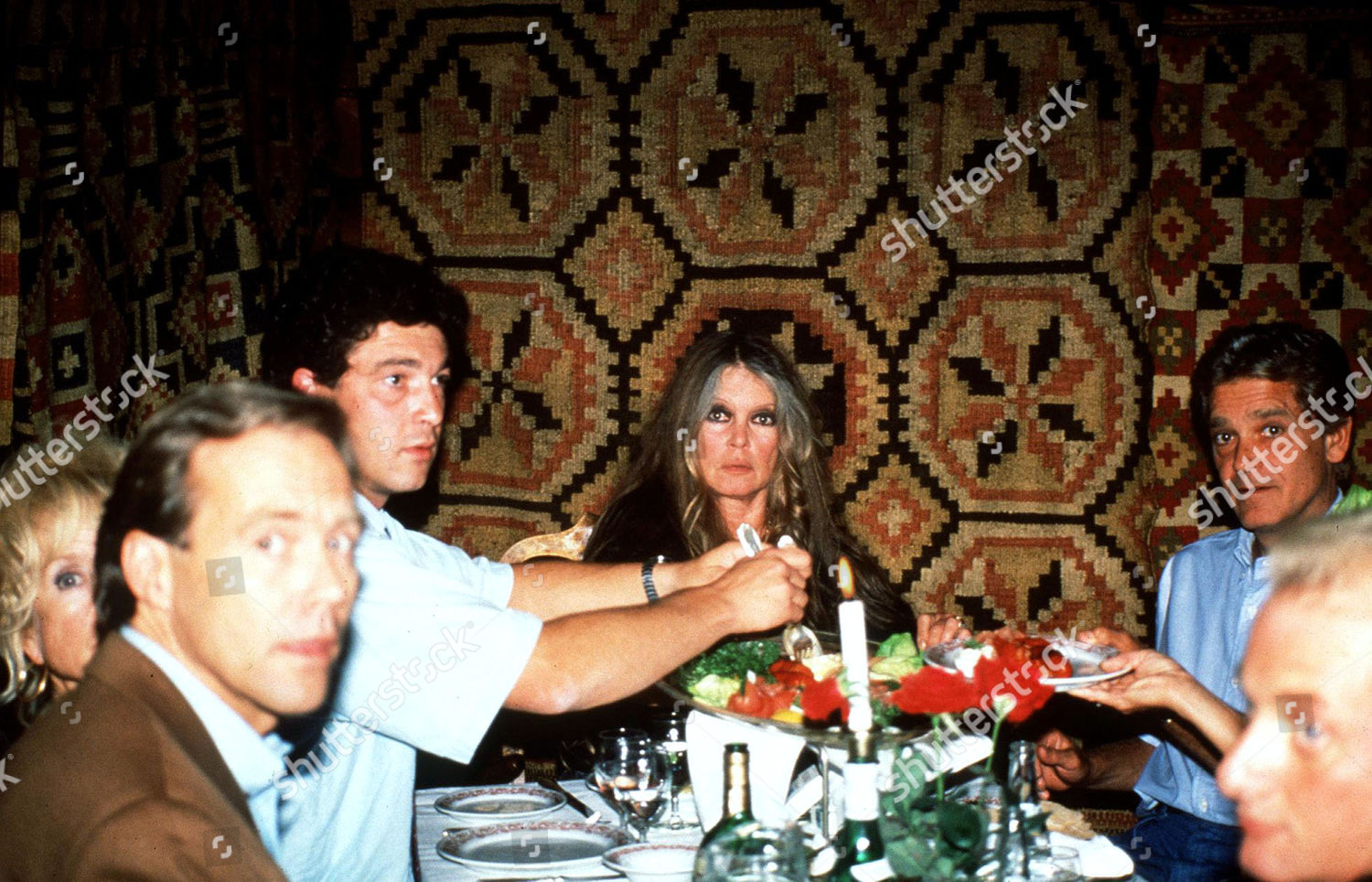 Brigitte Bardot Her Son Nicolasjacques Charrier Editorial Stock Photo