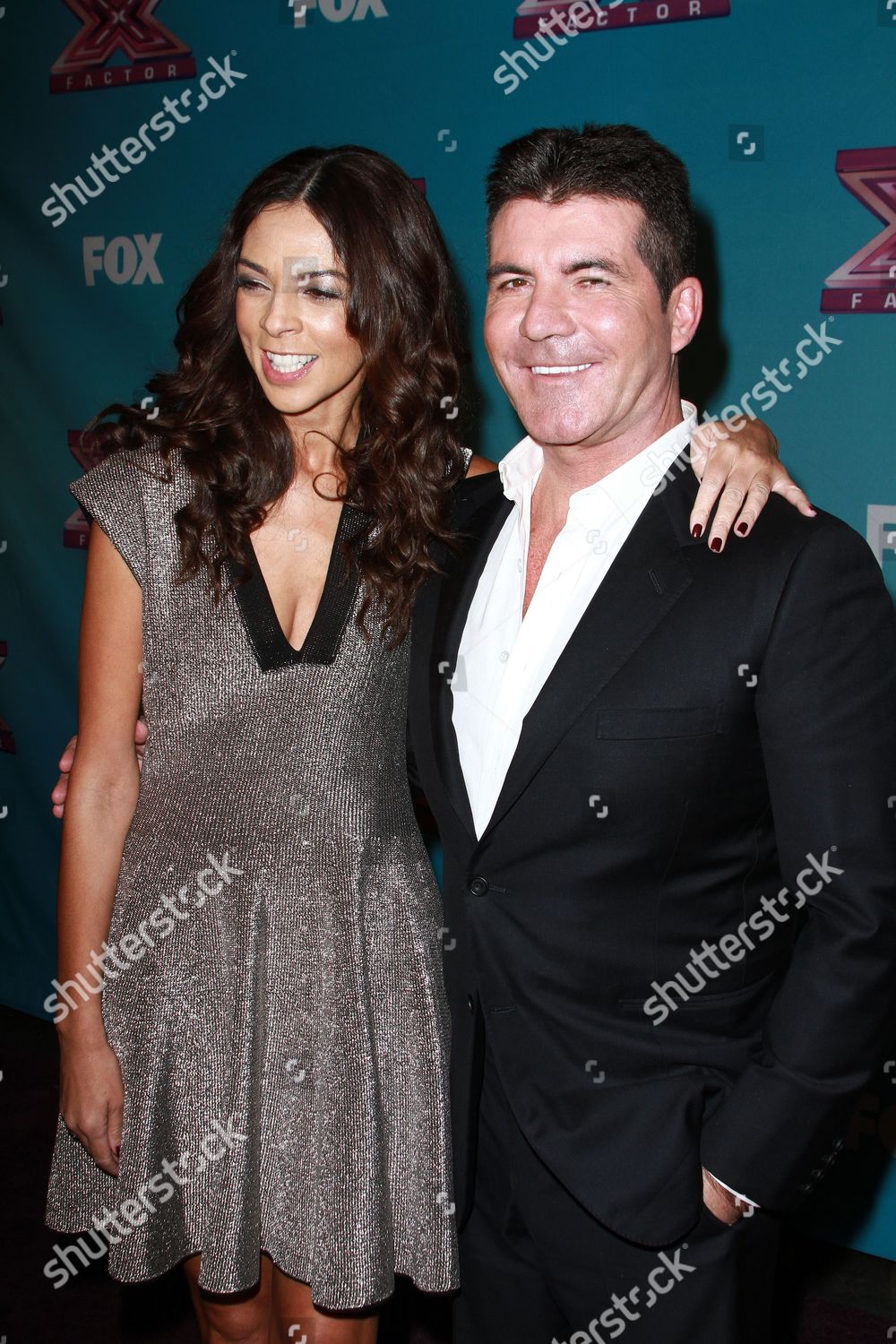 Simon Cowell Terri Seymour Editorial Stock Photo Stock Image
