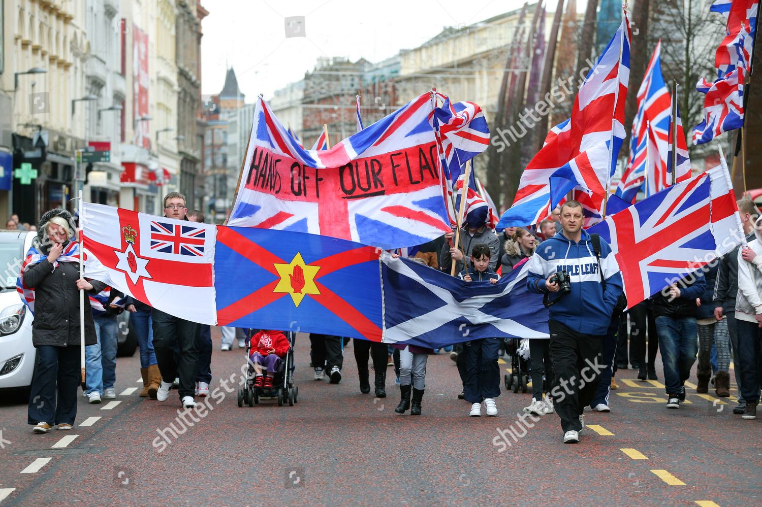 Loyalists Protest Editorial Stock Photo - Stock Image | Shutterstock