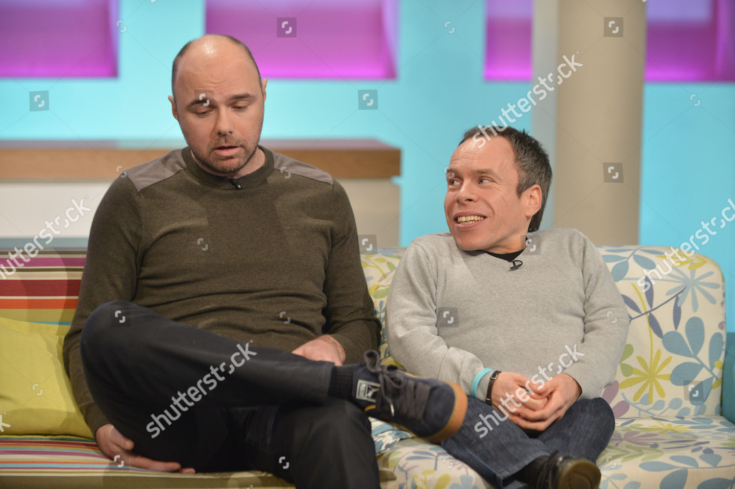 Karl Pilkington Warwick Davis Editorial Stock Photo - Stock Image