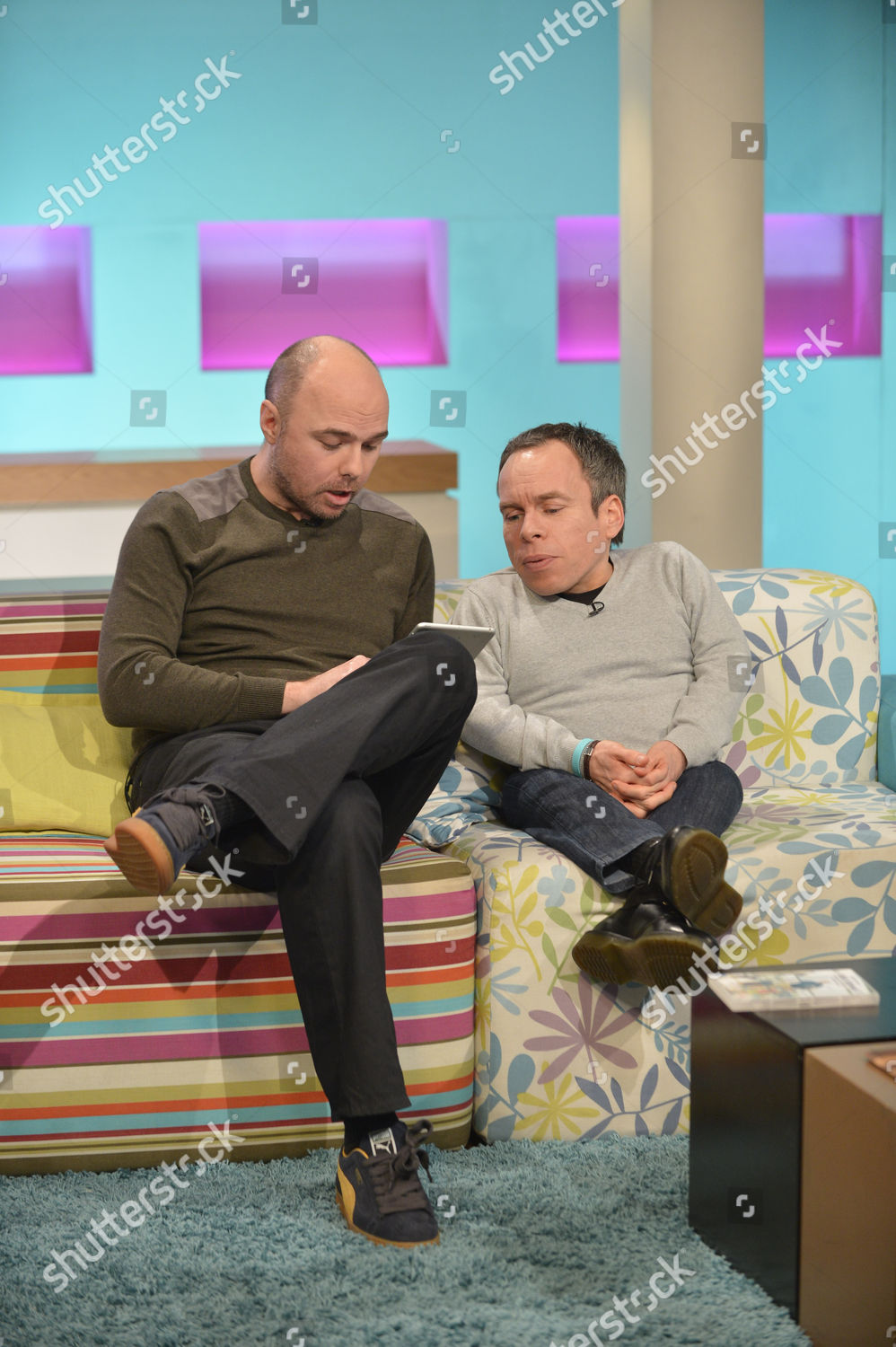 Karl Pilkington Warwick Davis Editorial Stock Photo - Stock Image
