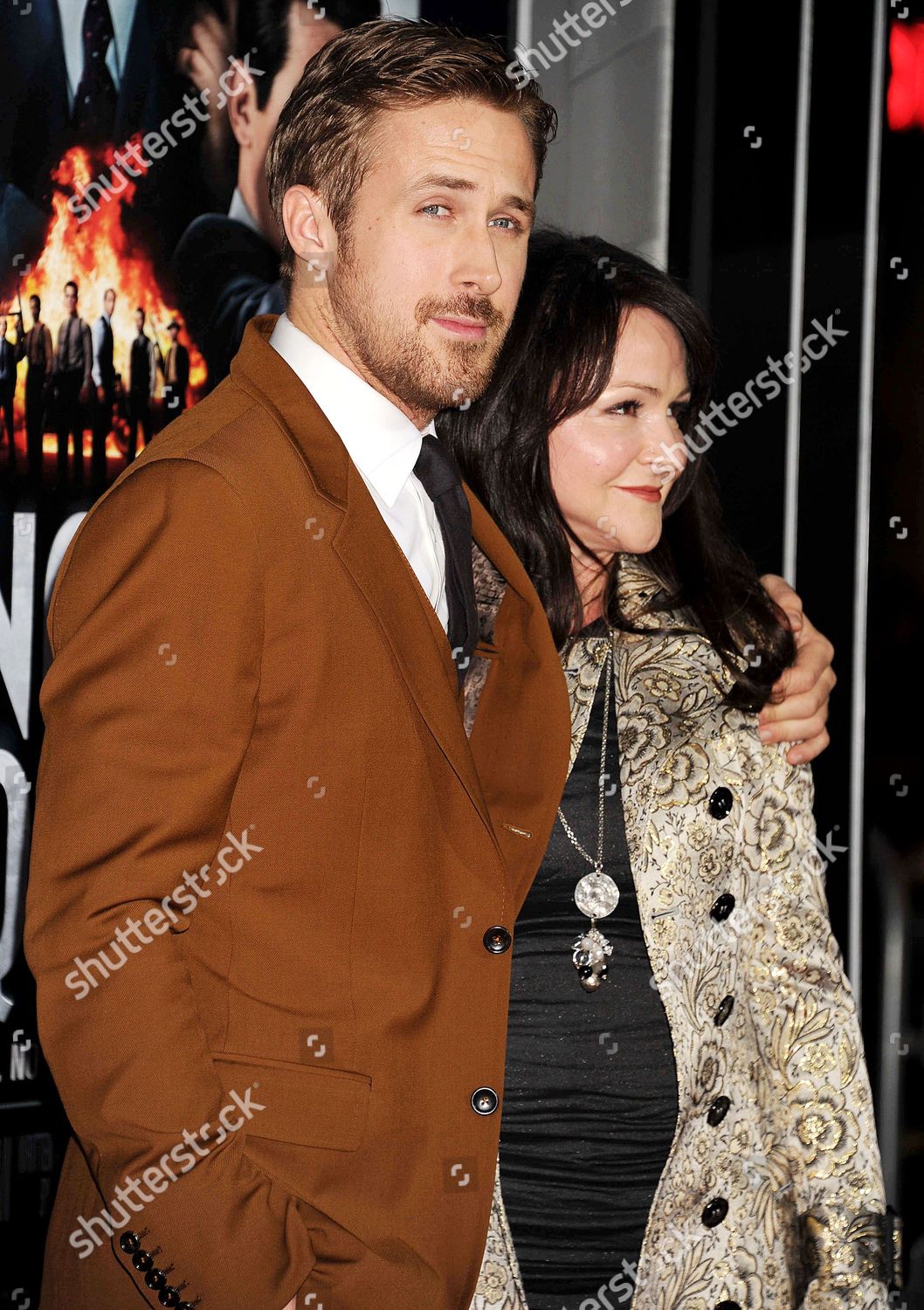Ryan Gosling Donna Gosling Editorial Stock Photo - Stock Image