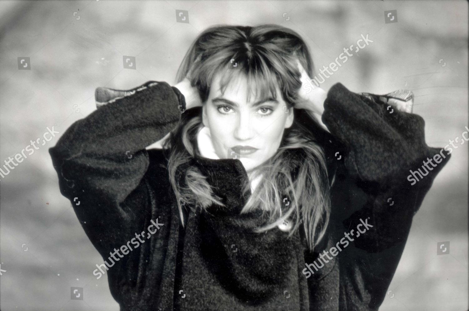 Nicole Meissner Fashion Model 5th June 1990 Editorial Stock Photo