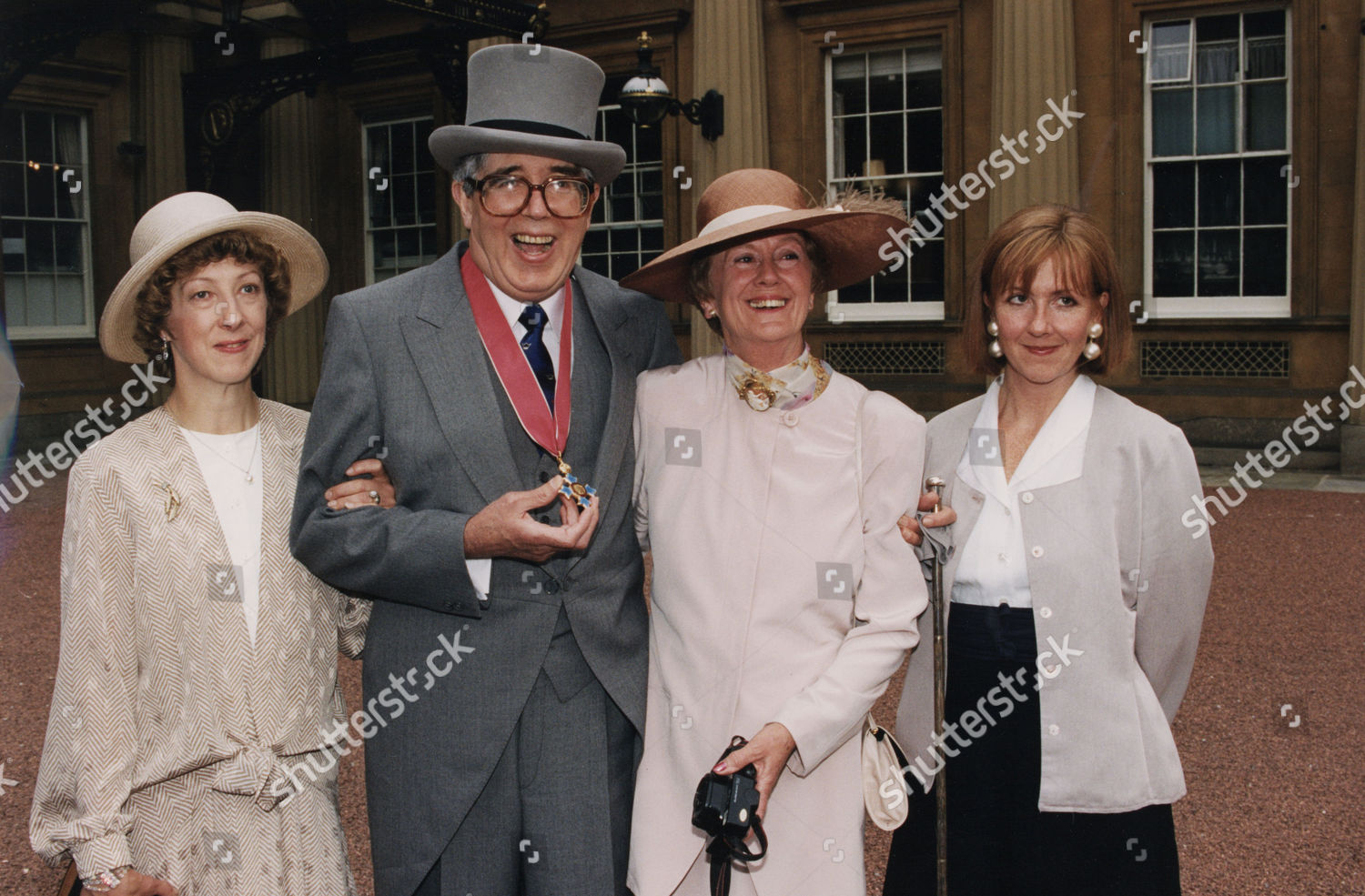 Leslie Crowther Jean Crowther Comedian Wife Editorial Stock Photo