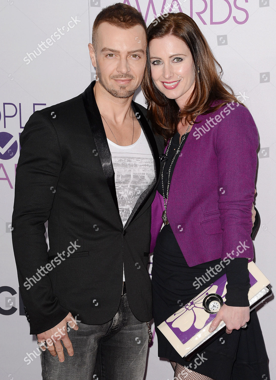 Joey Lawrence Wife Chandie Yawnnelson Editorial Stock Photo - Stock