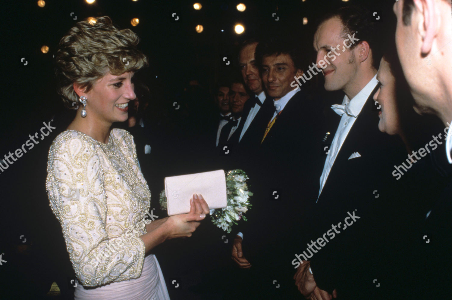 Princess Diana Barry Manilow Jim Tavare Editorial Stock Photo - Stock ...