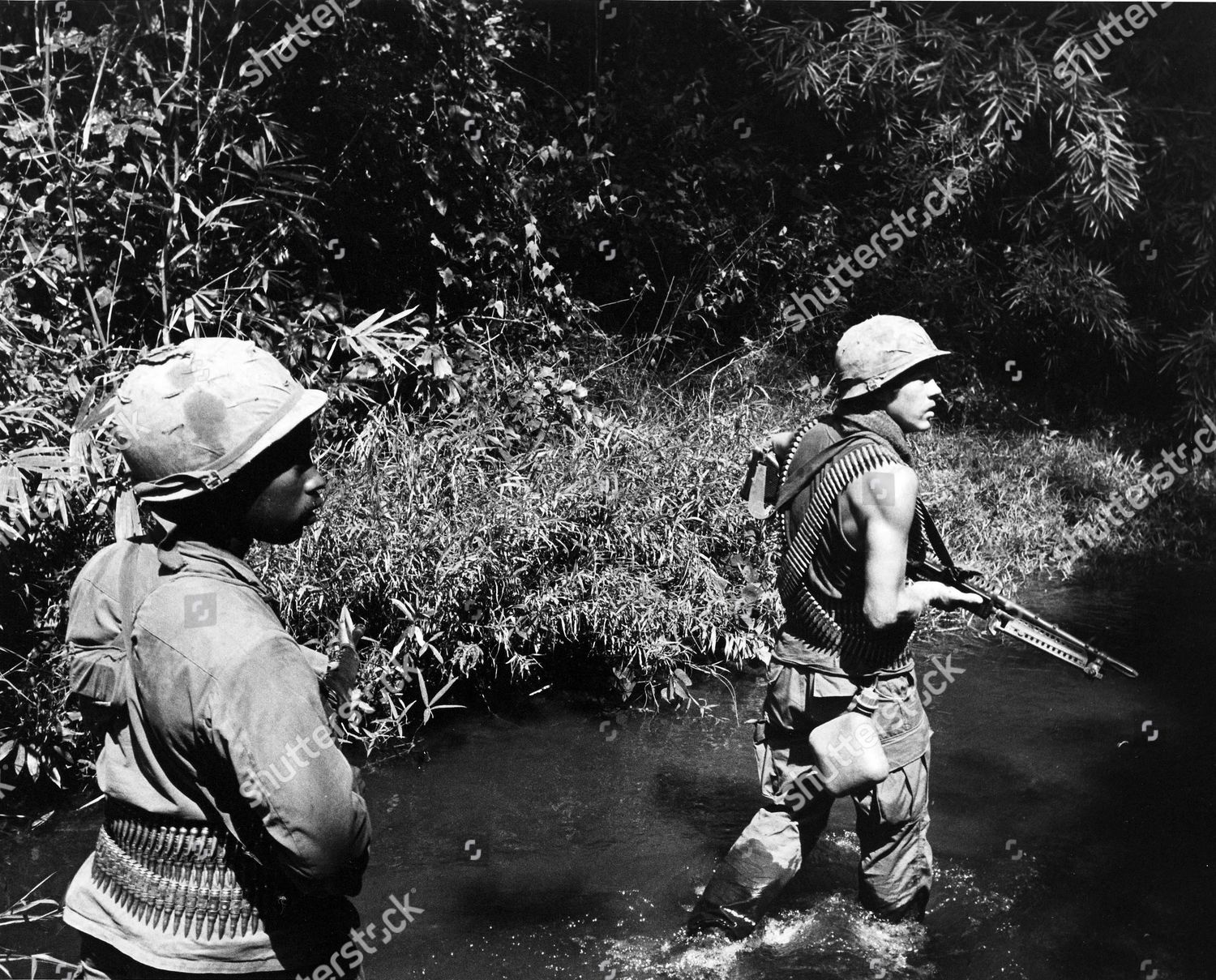 Jungle Patrol Vietnam 1971 Editorial Stock Photo - Stock Image ...