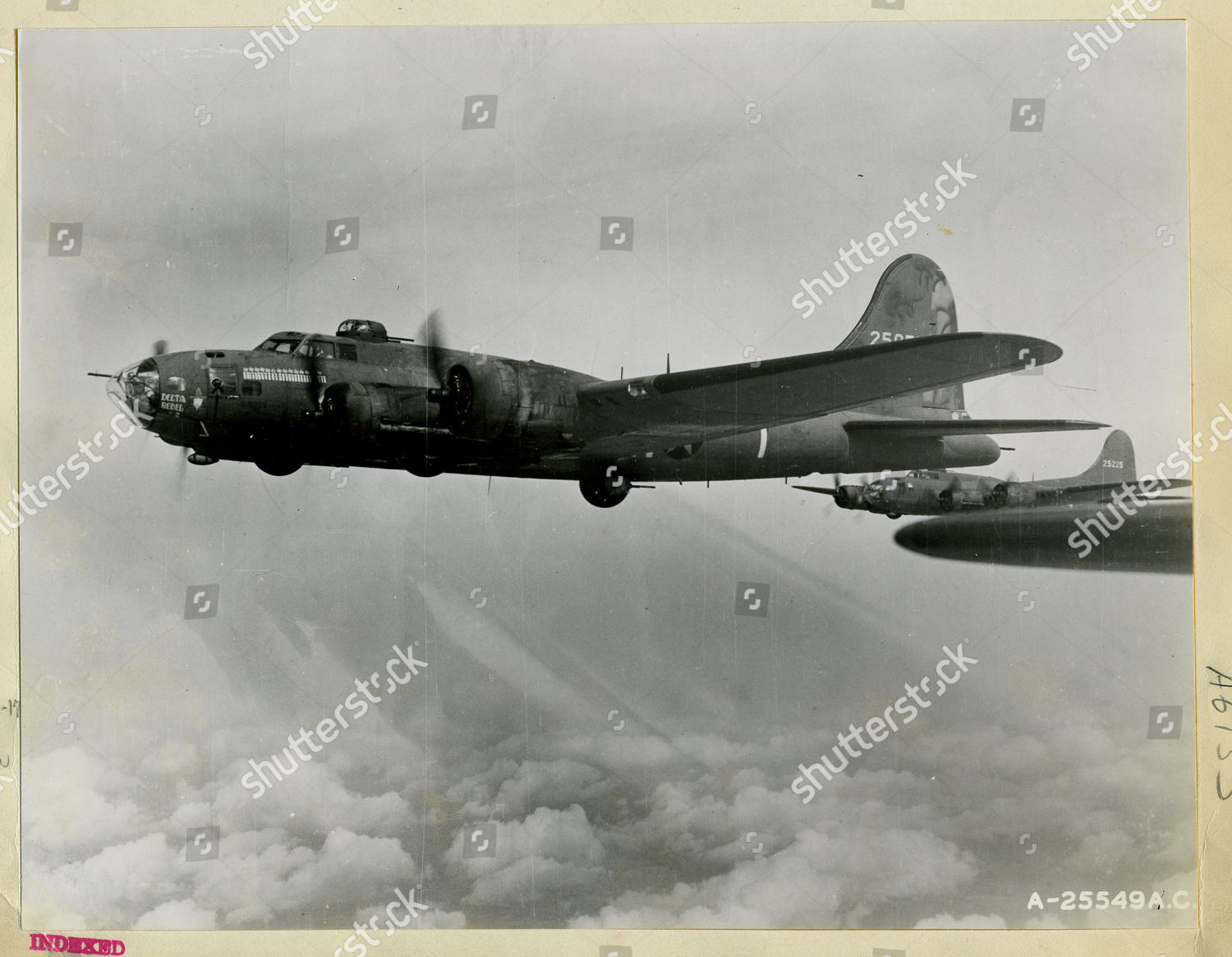 1943 Boeing B17 Flying Fortress Delta Editorial Stock Photo - Stock ...