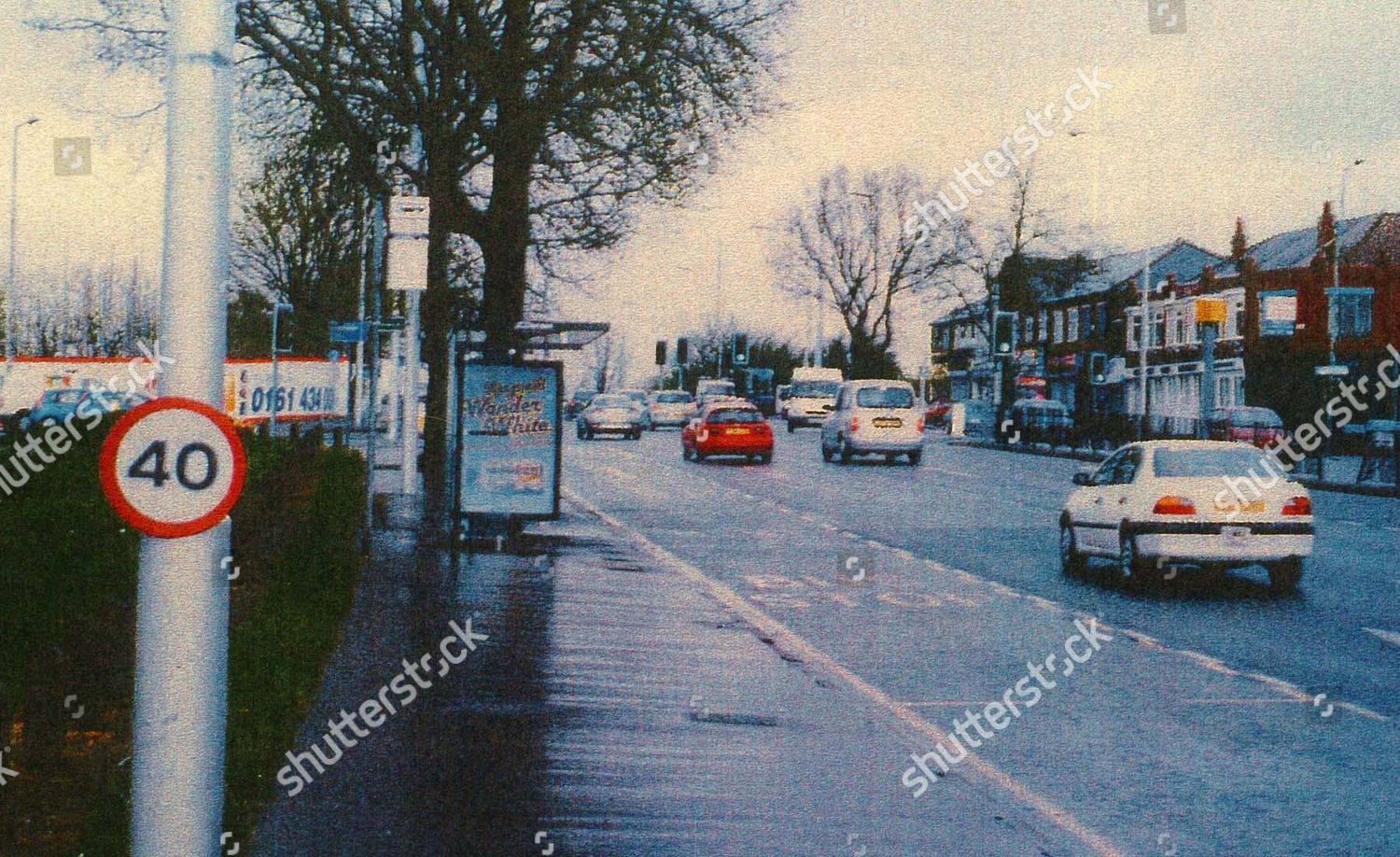 John Hopwood Removed 40mph Speed Sign Editorial Stock Photo - Stock ...