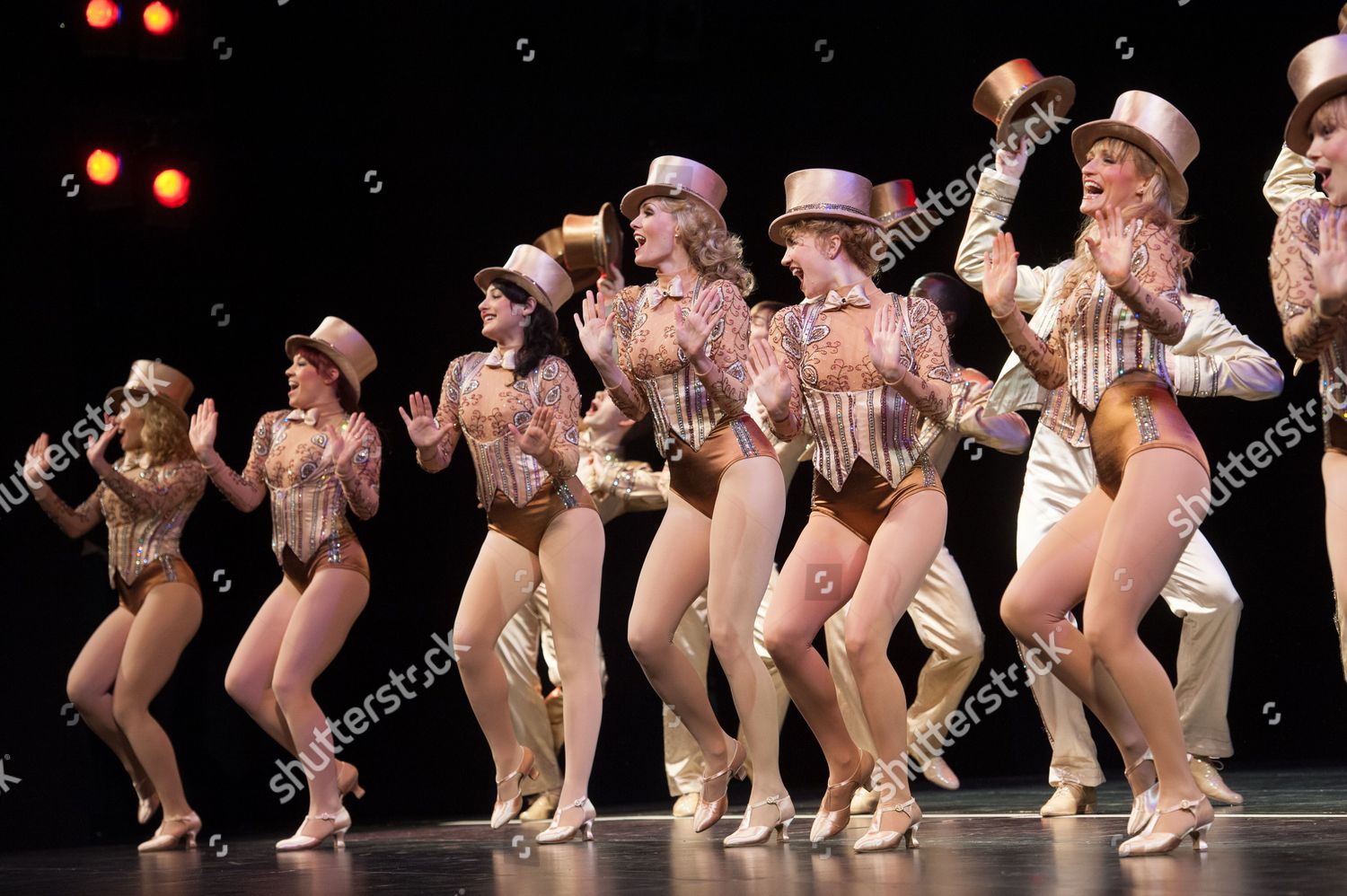 Chorus Line Dancers Editorial Stock Photo Stock Image Shutterstock