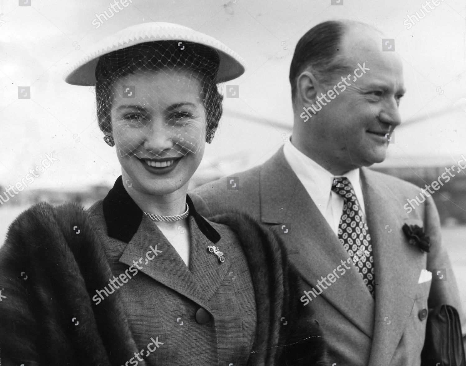 Actress Dinah Sheridan Her Second Husband Editorial Stock Photo - Stock ...