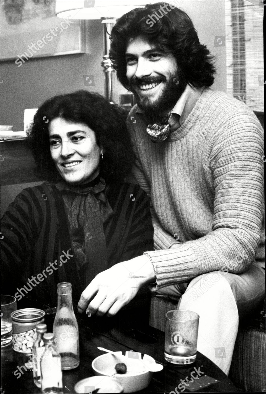 Greek Actress Irene Papas Boyfriend Actor Nikos Editorial Stock Photo Stock Image Shutterstock