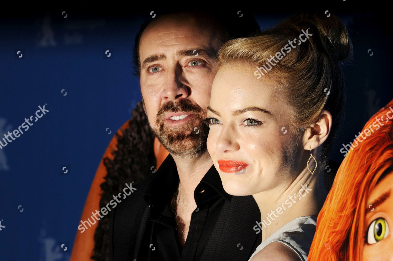 Nicolas Cage Emma Stone Editorial Stock Photo Stock Image Shutterstock