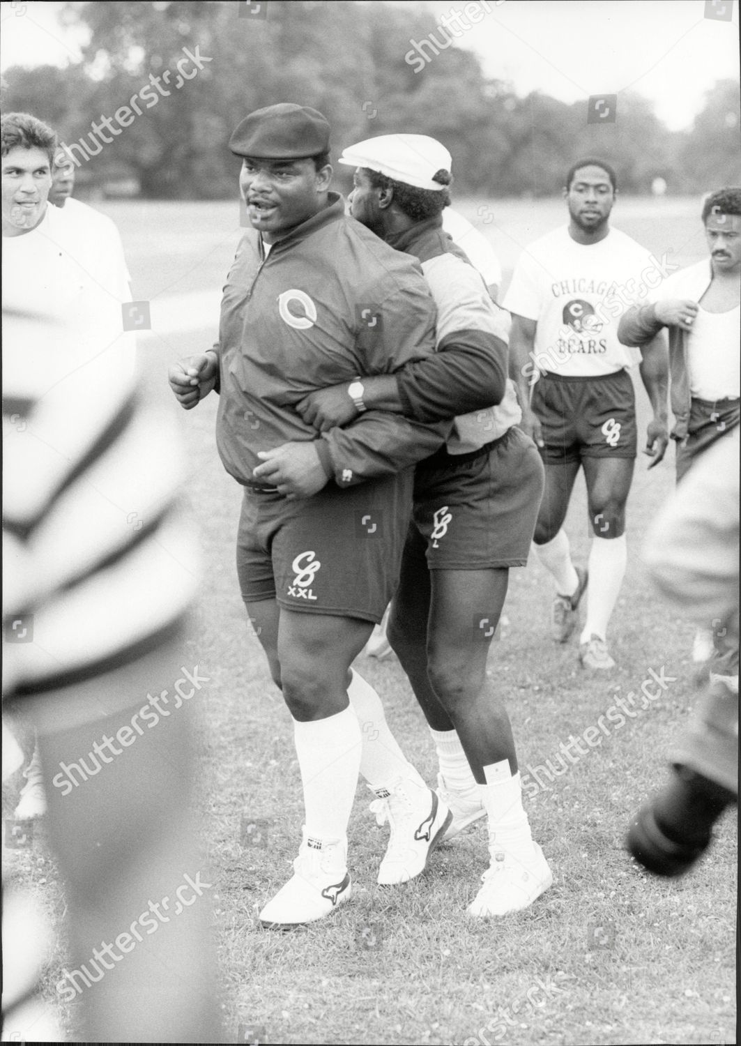 William Perry Fridge American Footballer Training Editorial Stock