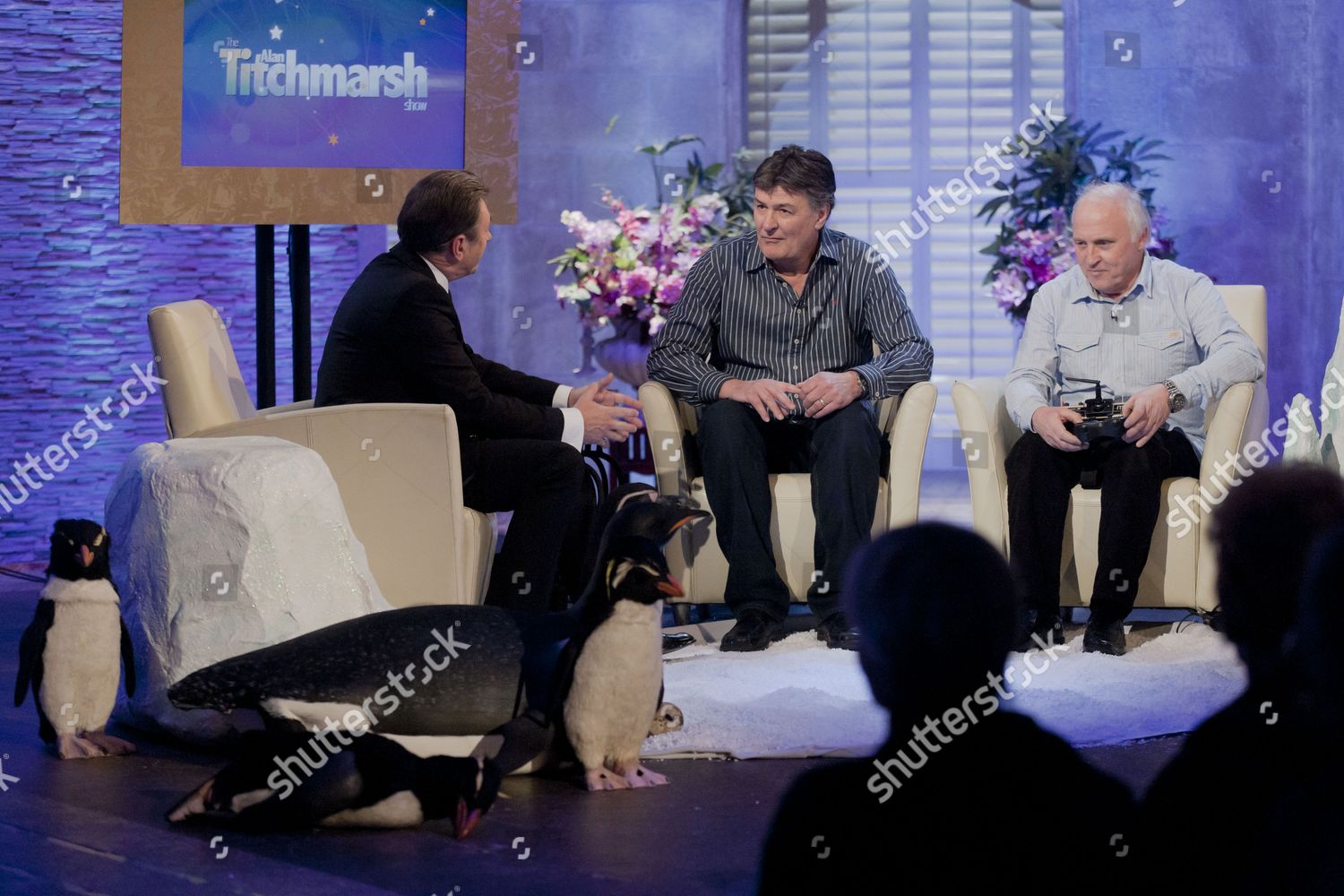 Alan Titchmarsh John Downer Geoff Bell Editorial Stock Photo Stock