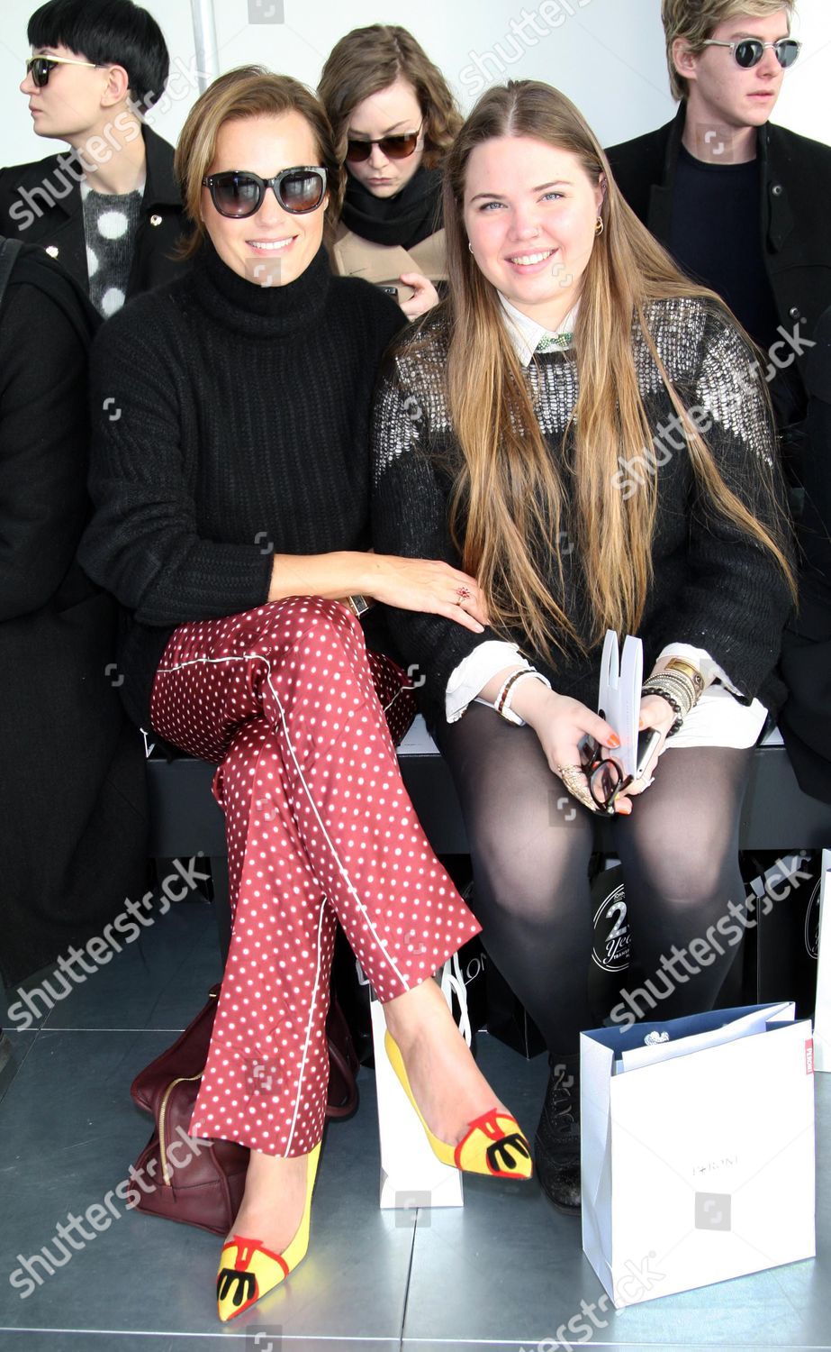 Yasmin Le Bon Tallulah Le Bon Editorial Stock Photo Stock Image