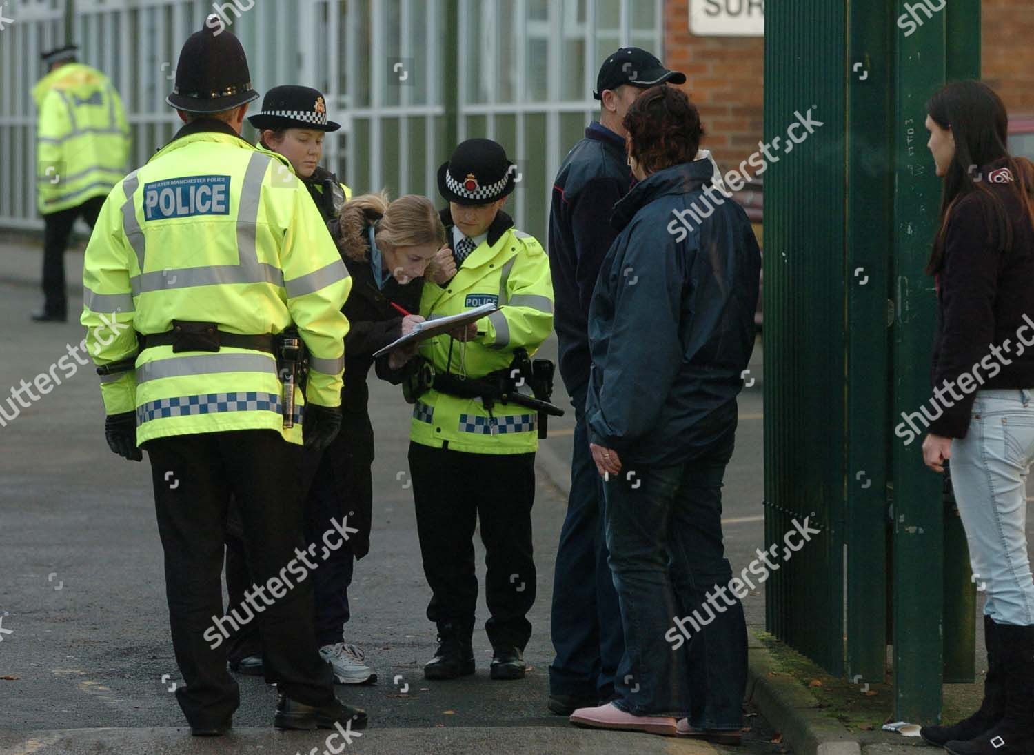 Broadoak High School Partington Manchester Police Editorial Stock Photo ...