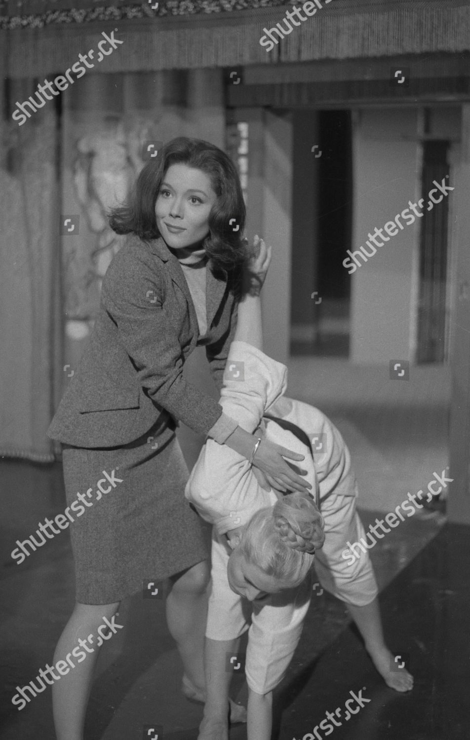 Diana Rigg Katherine Schofield Editorial Stock Photo - Stock Image 