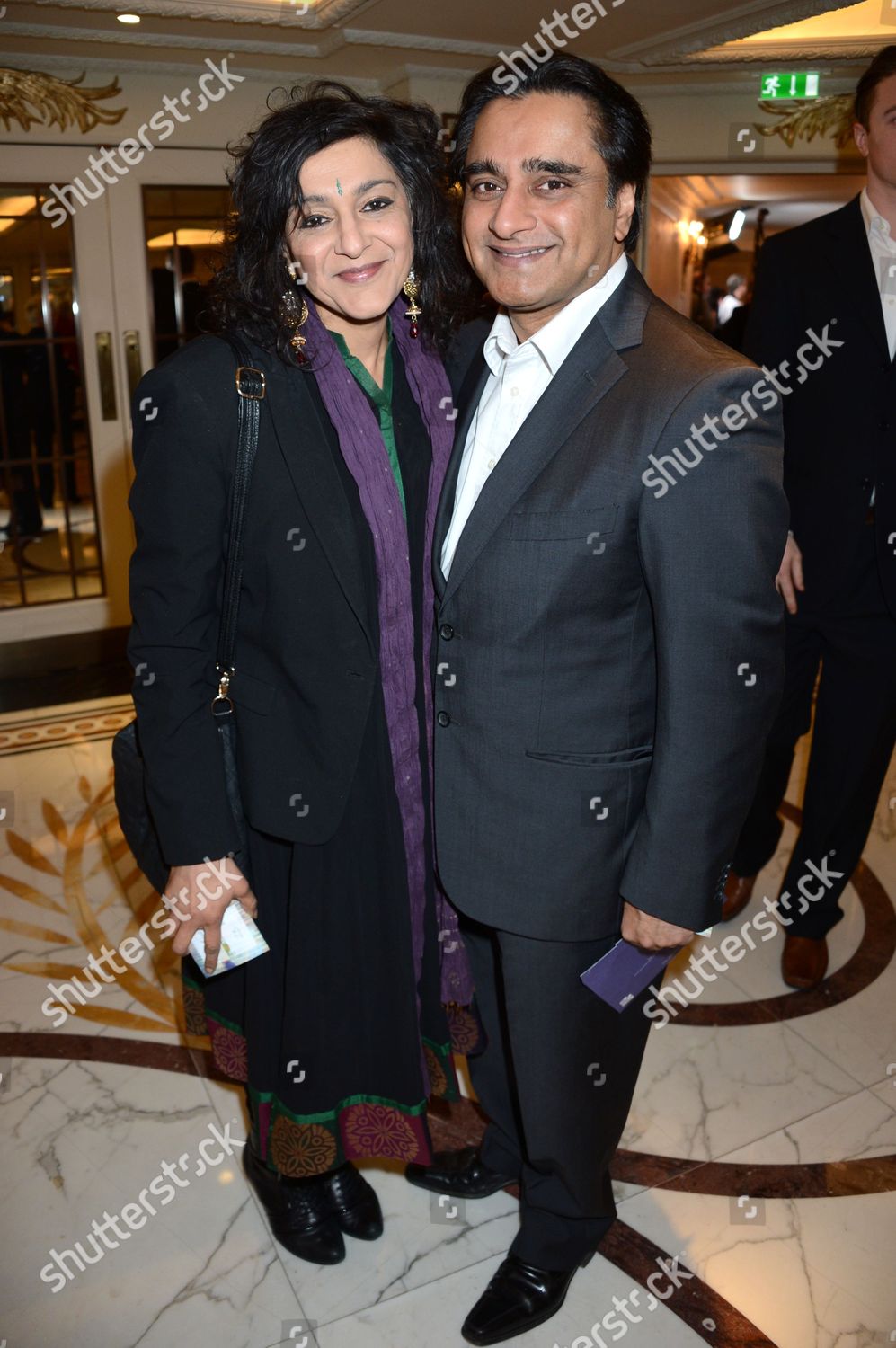 Meera Syal Sanjeev Bhaskar Editorial Stock Photo - Stock Image ...