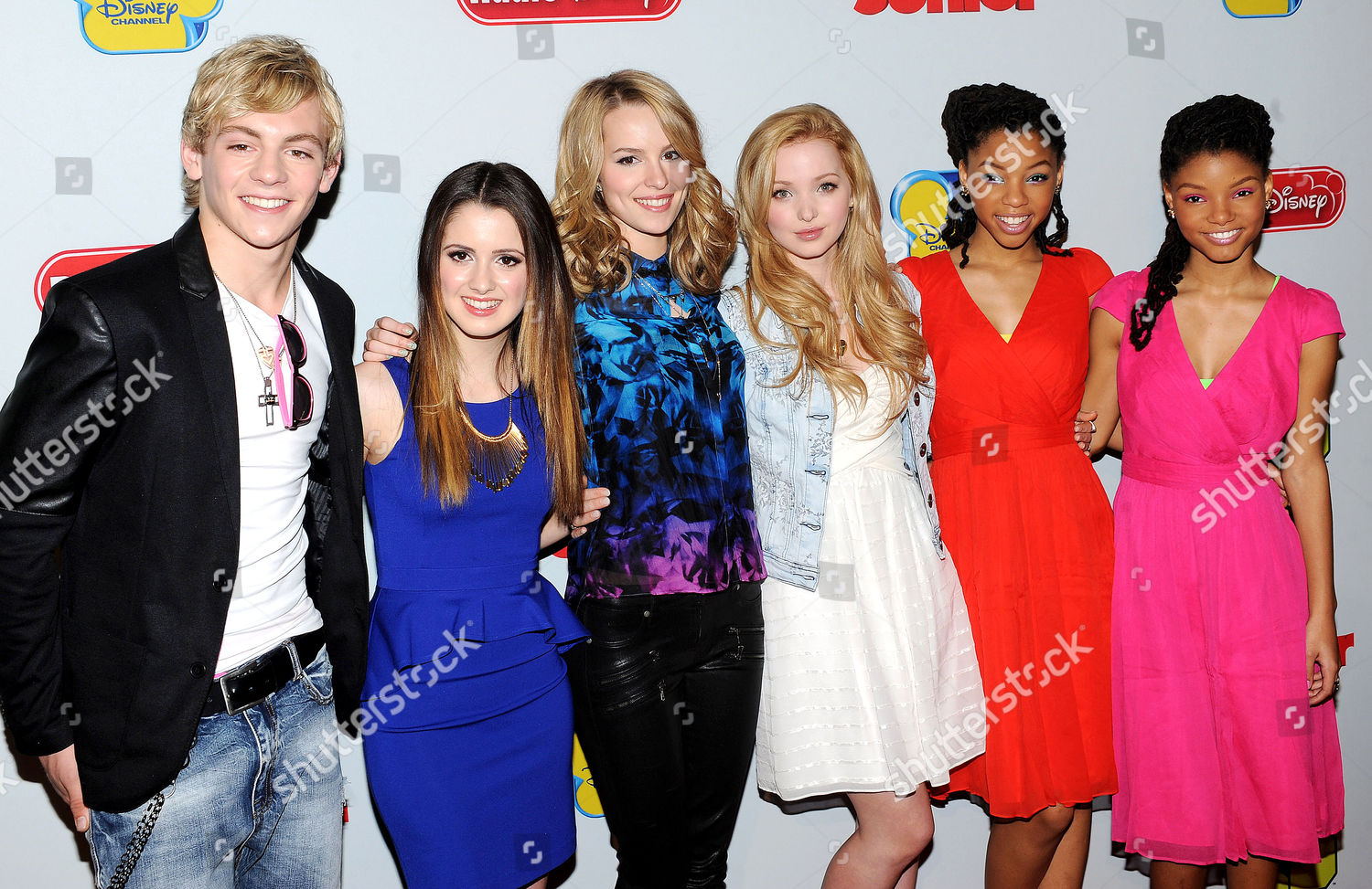 Ross Lynch Laura Marano Bridgit Mendler Editorial Stock Photo - Stock ...