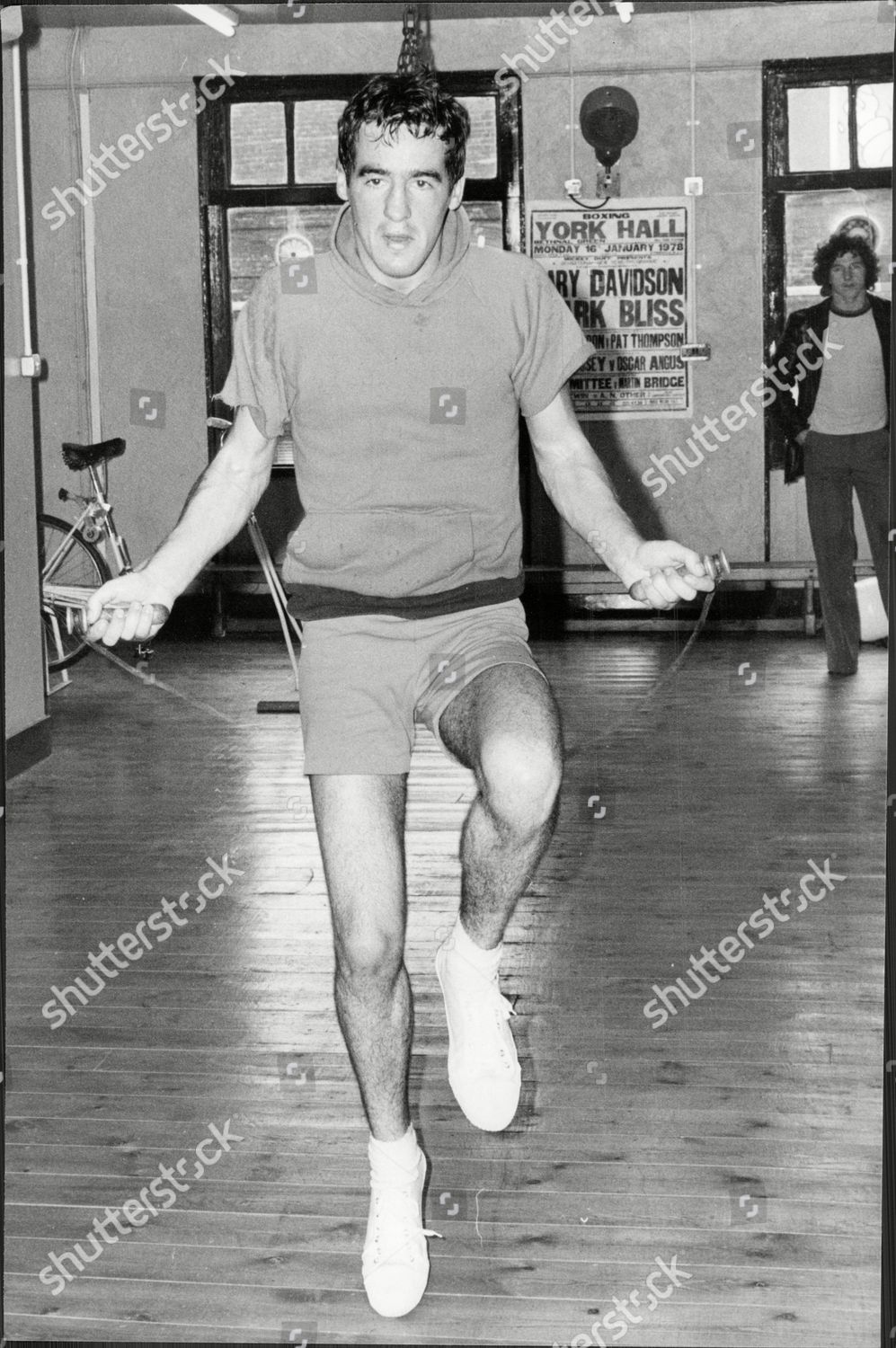 Boxer Colin Powers Training Skipping Redaktionelles Stockfoto Stockbild Shutterstock