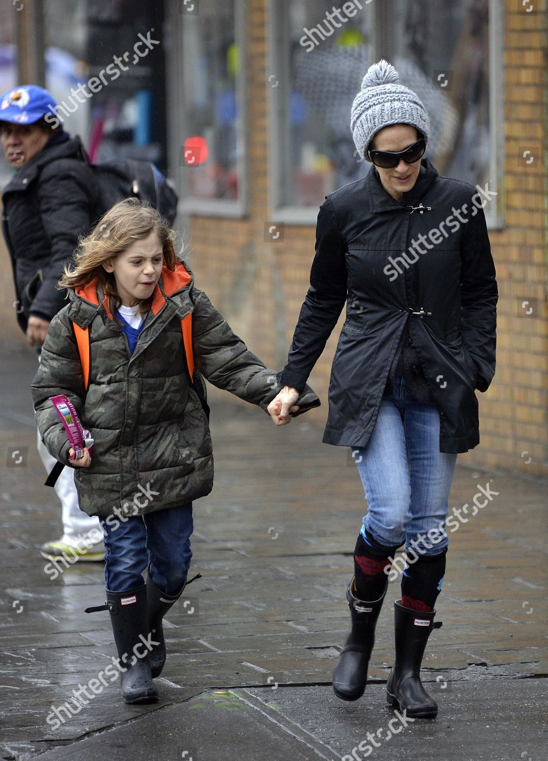 Sarah Jessica Parker Takes Her Son Editorial Stock Photo - Stock Image