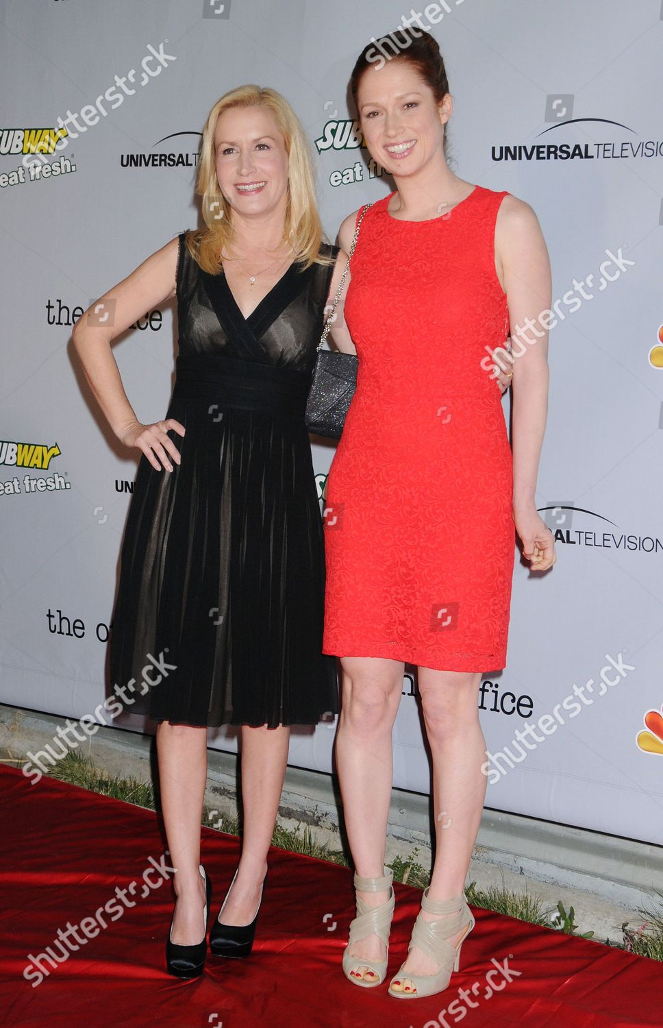 Angela Kinsey Ellie Kemper Editorial Stock Photo - Stock Image ...