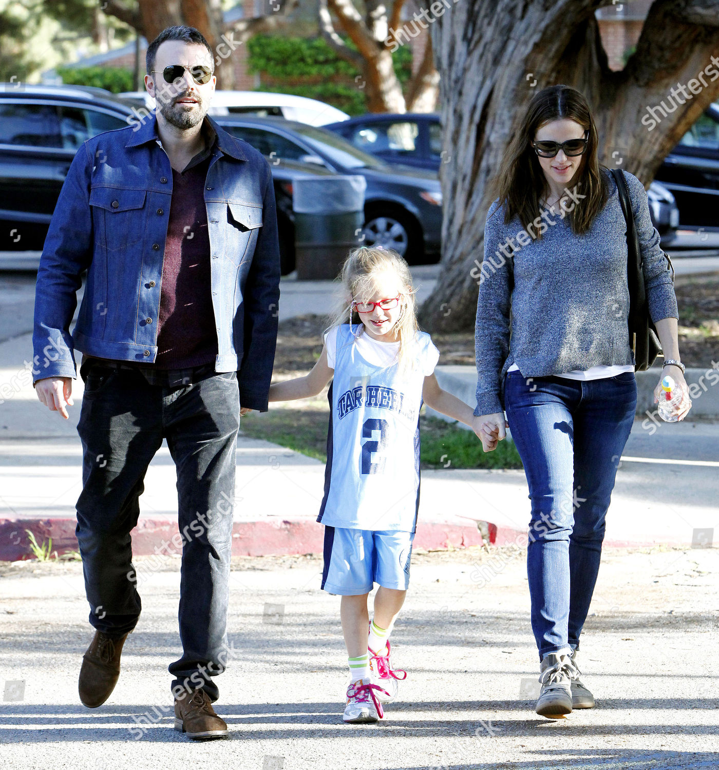 Ben Affleck Jennifer Garner Daughter Violet Editorial Stock Photo ...