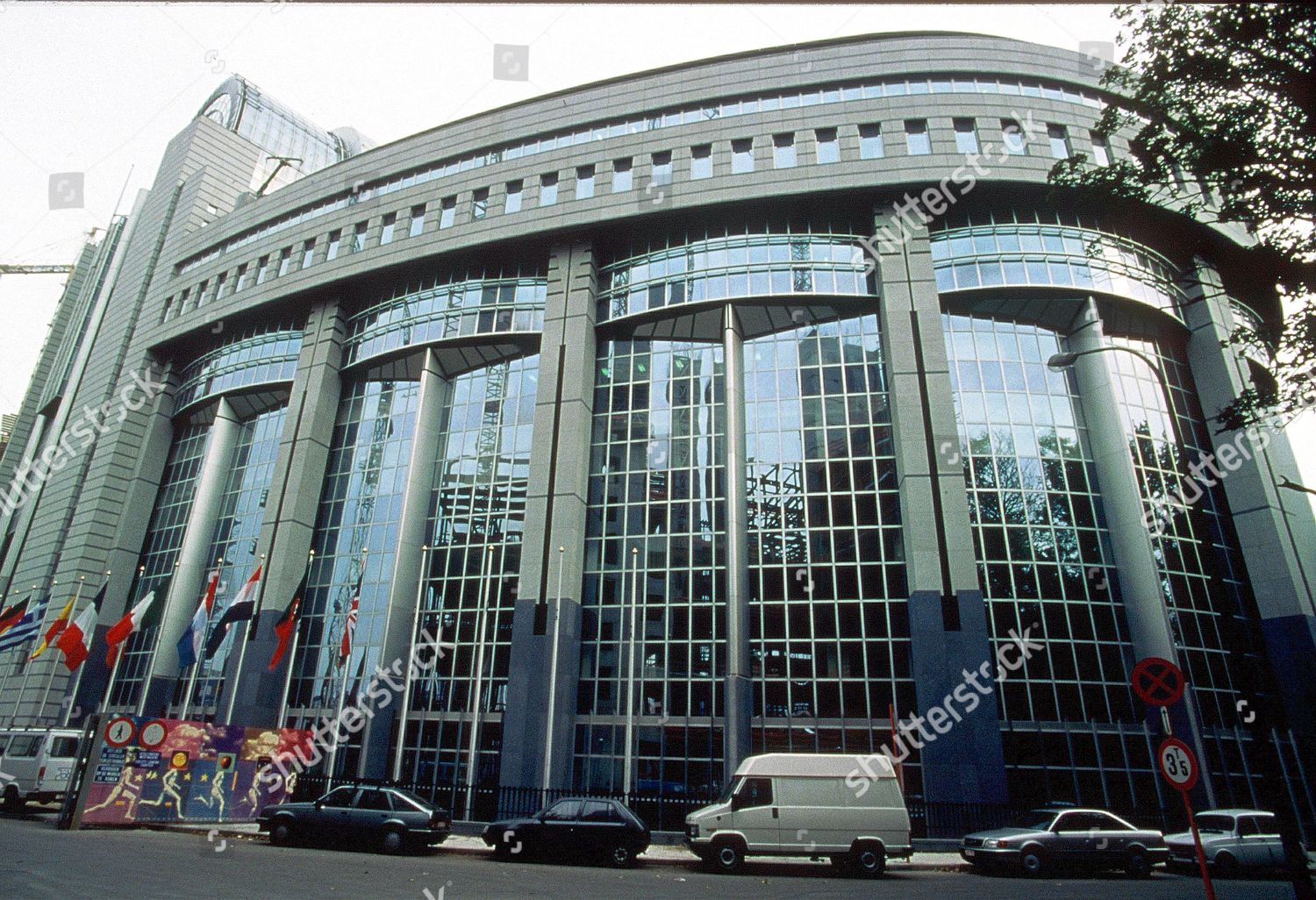 European Parliament Building Brussels Belgium Editorial Stock Photo ...