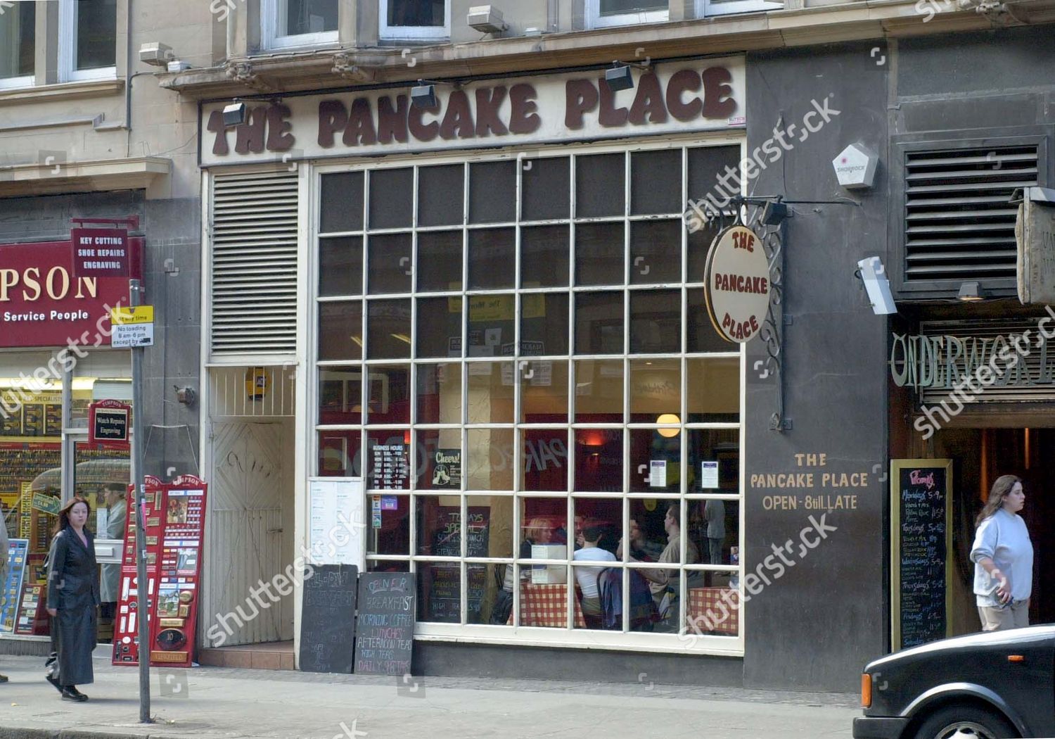 Pancake Place Restaurant Union St Glasgow Editorial Stock Photo Stock