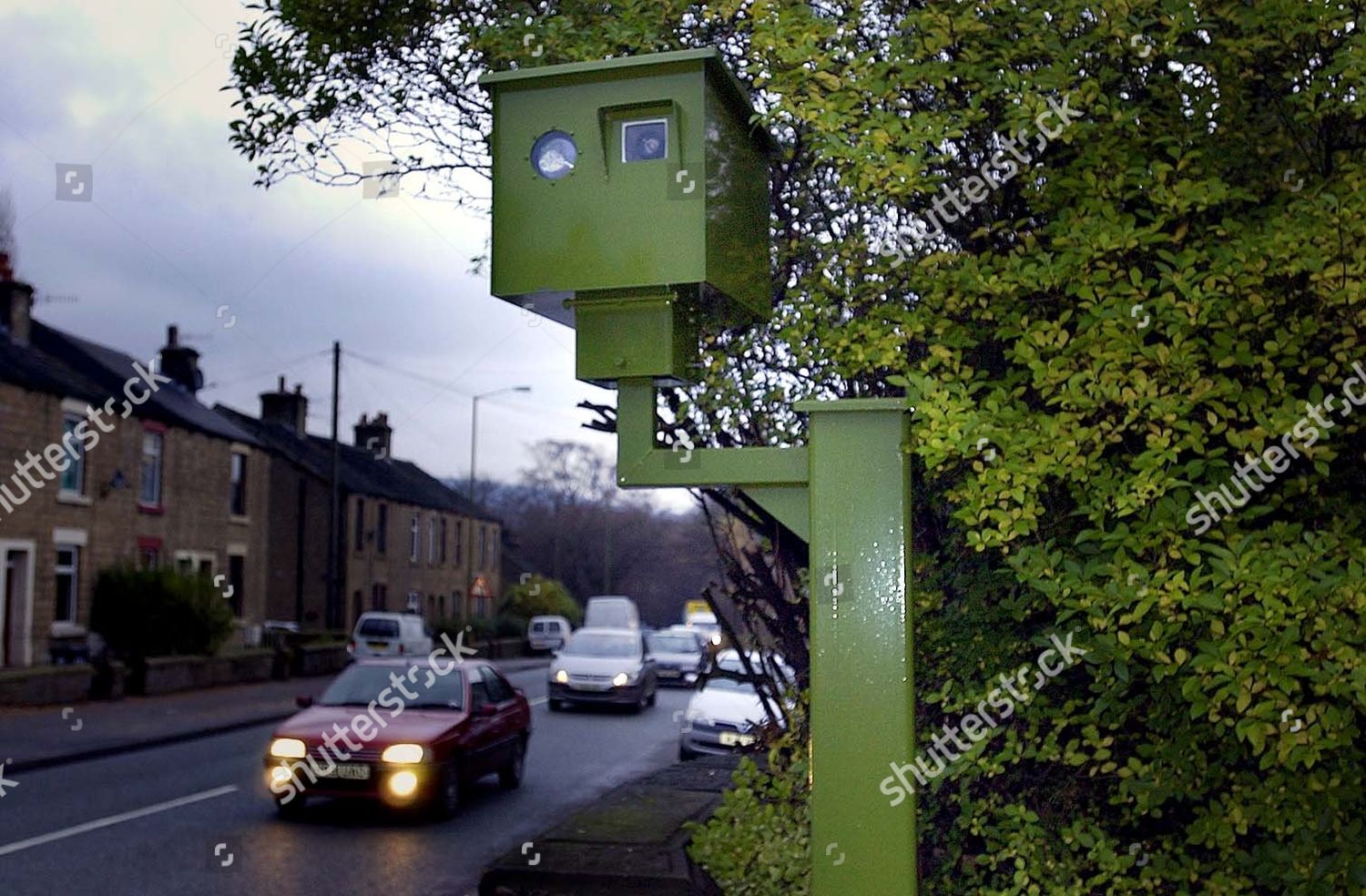 green speed camera