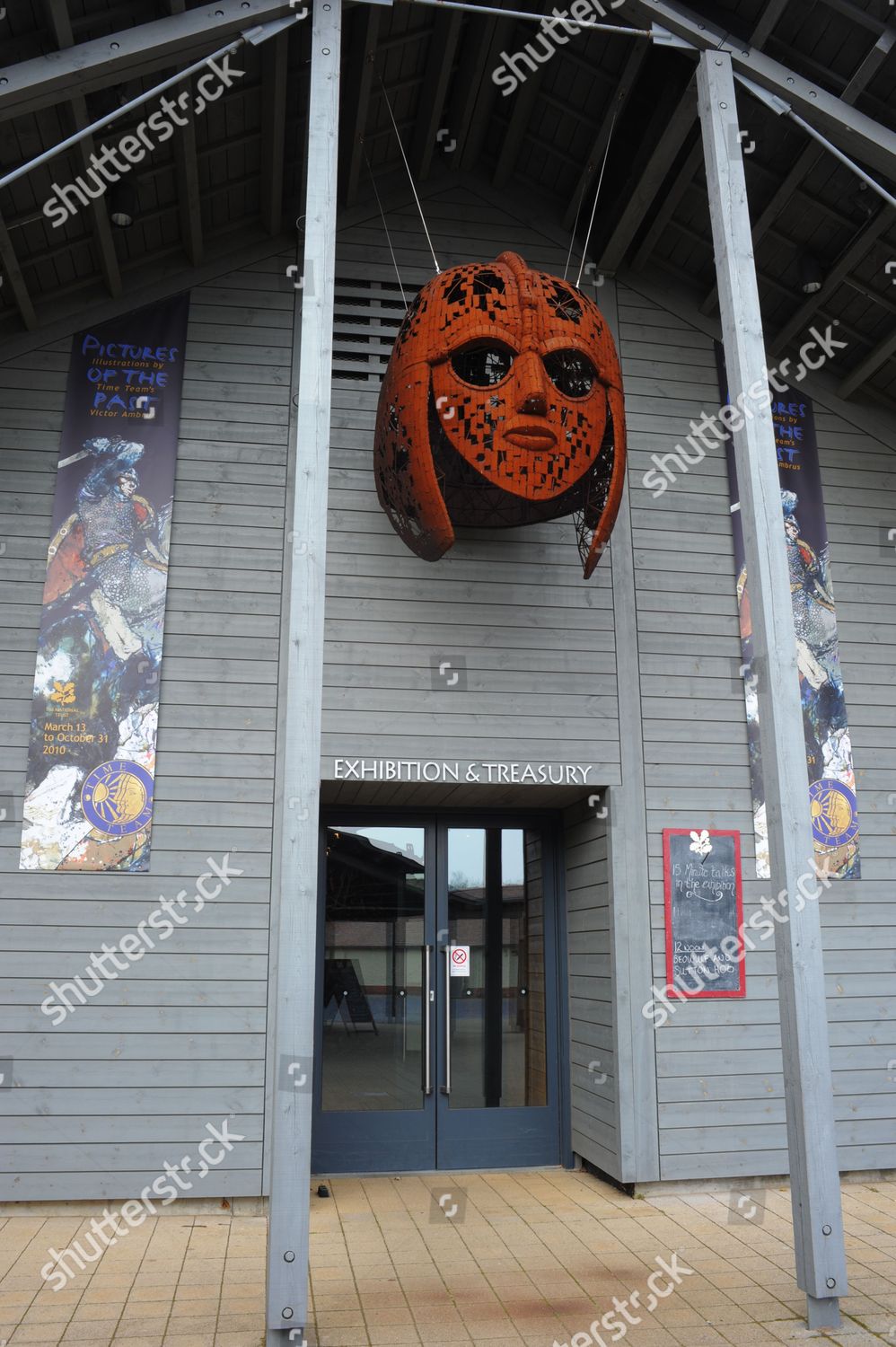 Exhibition Hall Sutton Hoo Burial Ground Editorial Stock Photo - Stock ...