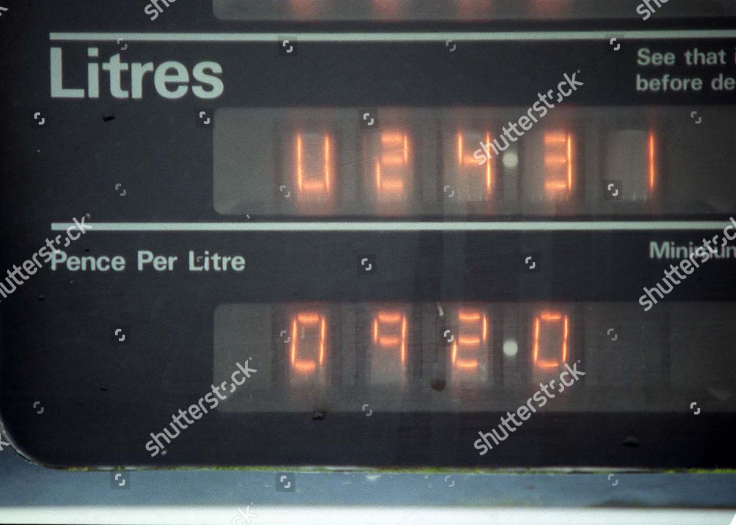 Britains Most Expensive Petrol Station Bayhead Editorial Stock Photo