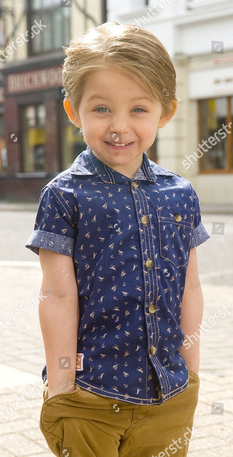 Elijah Edney After His Haircut Editorial Stock Photo Stock Image