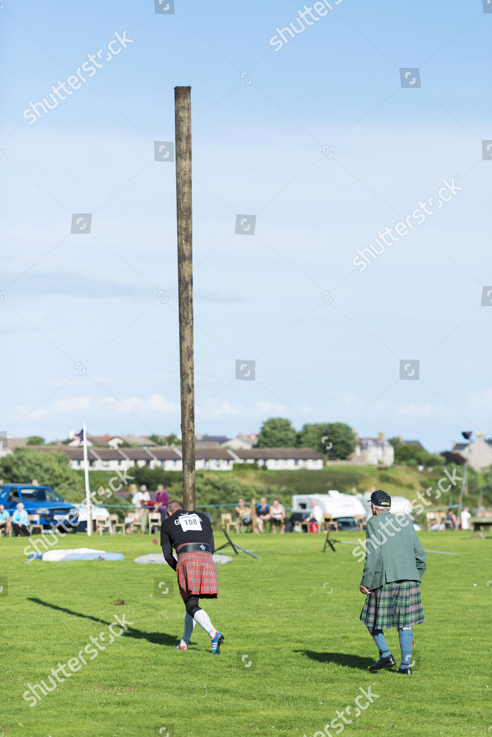 Caber Toss Sports Discipline Involving Tossing Editorial Stock Photo ...