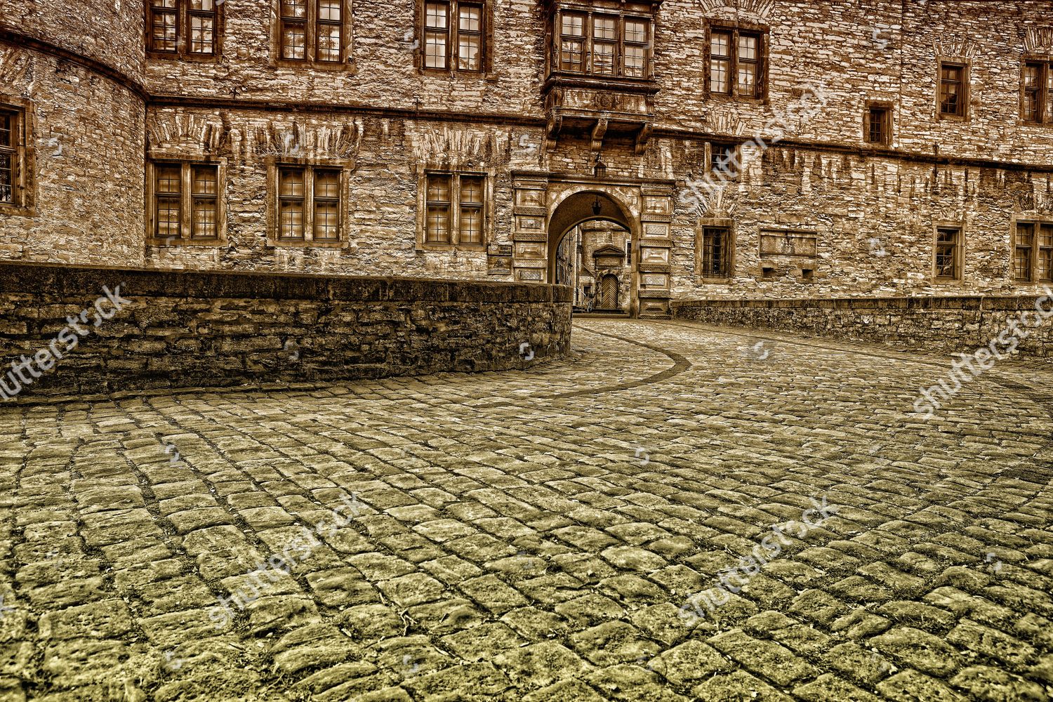 Wewelsburg Triangular Castle Former Nazi Cult Editorial Stock Photo ...