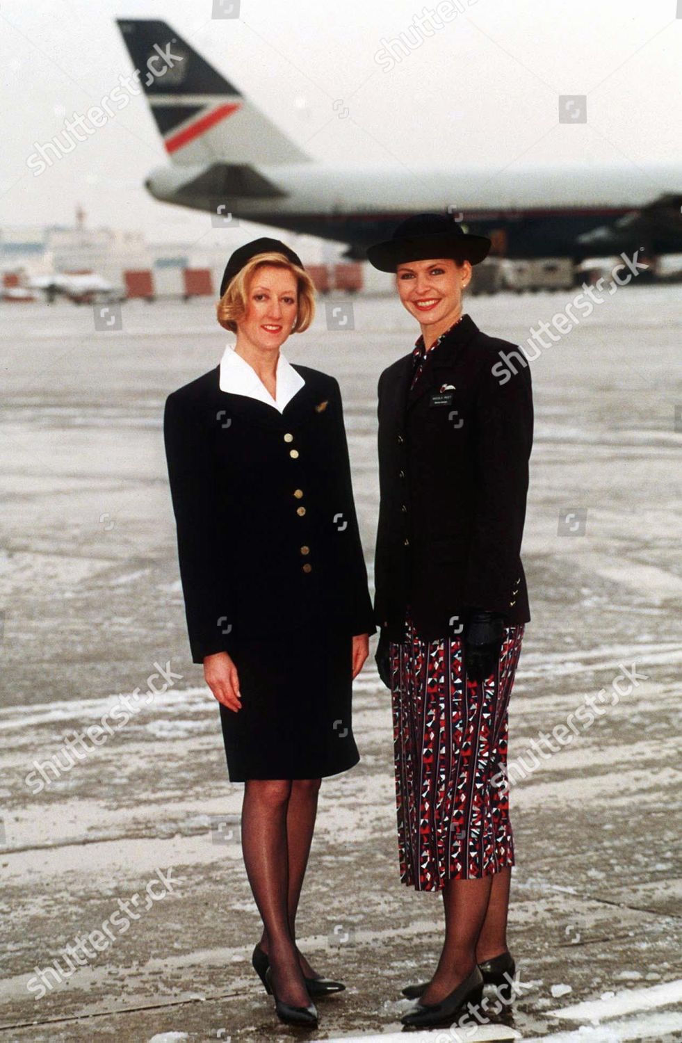 British Airways Hostess Uniform Editorial Stock Photo Stock Image Shutterstock