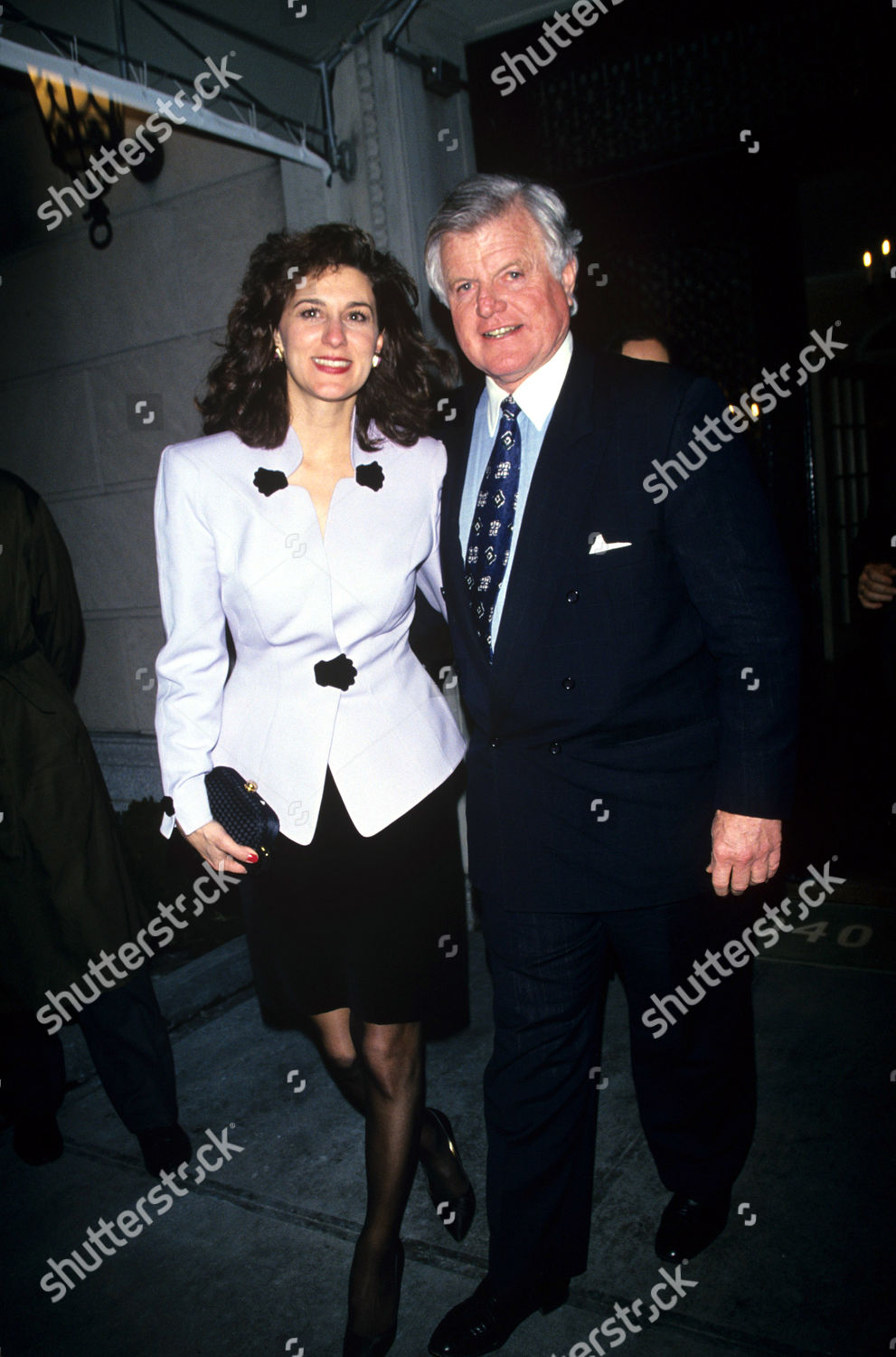 Senator Ted Kennedy Wife Victoria Reggie Editorial Stock Photo - Stock 