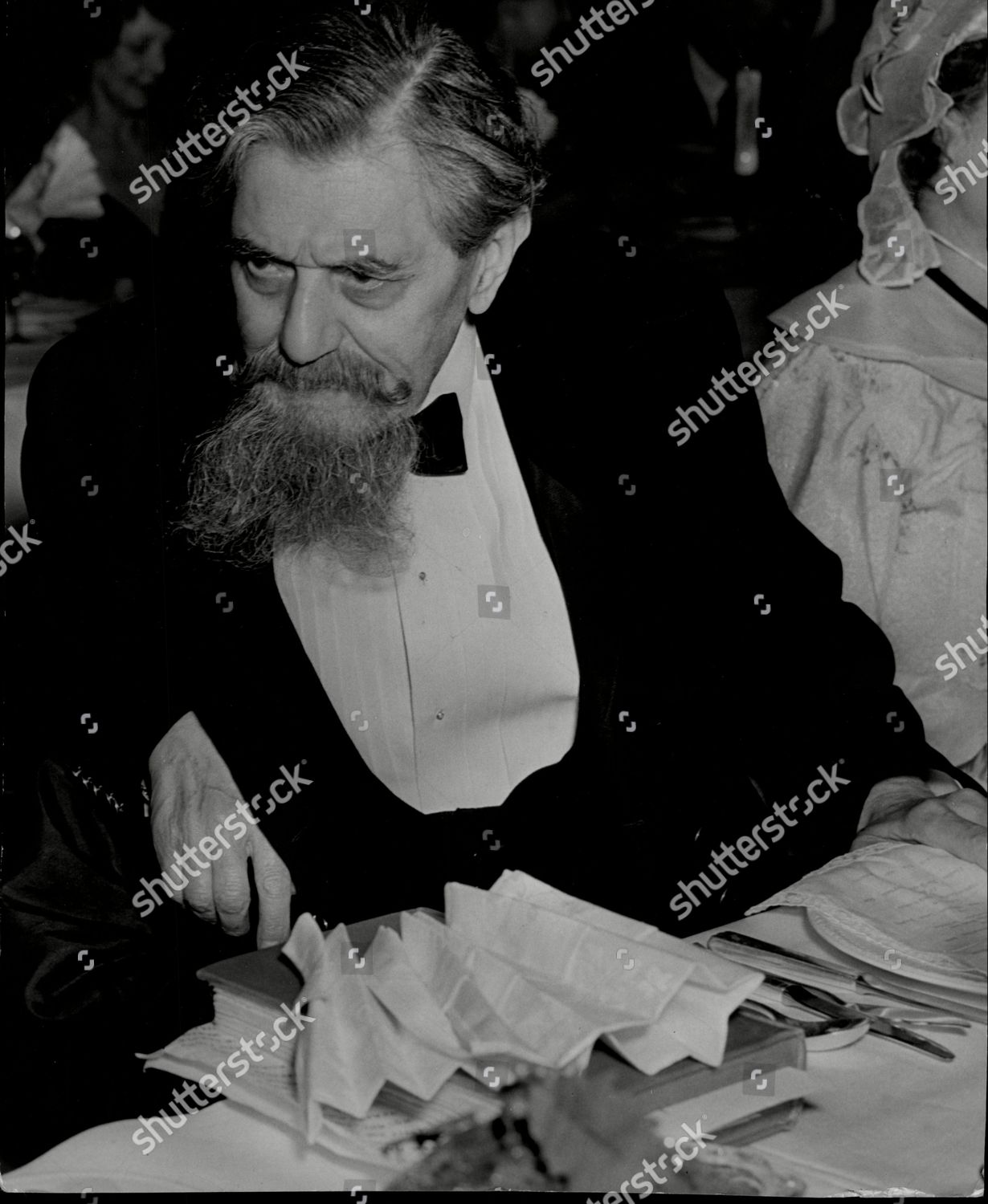 Actor Bransby Williams Dickens Festival Dinner Bransby Editorial